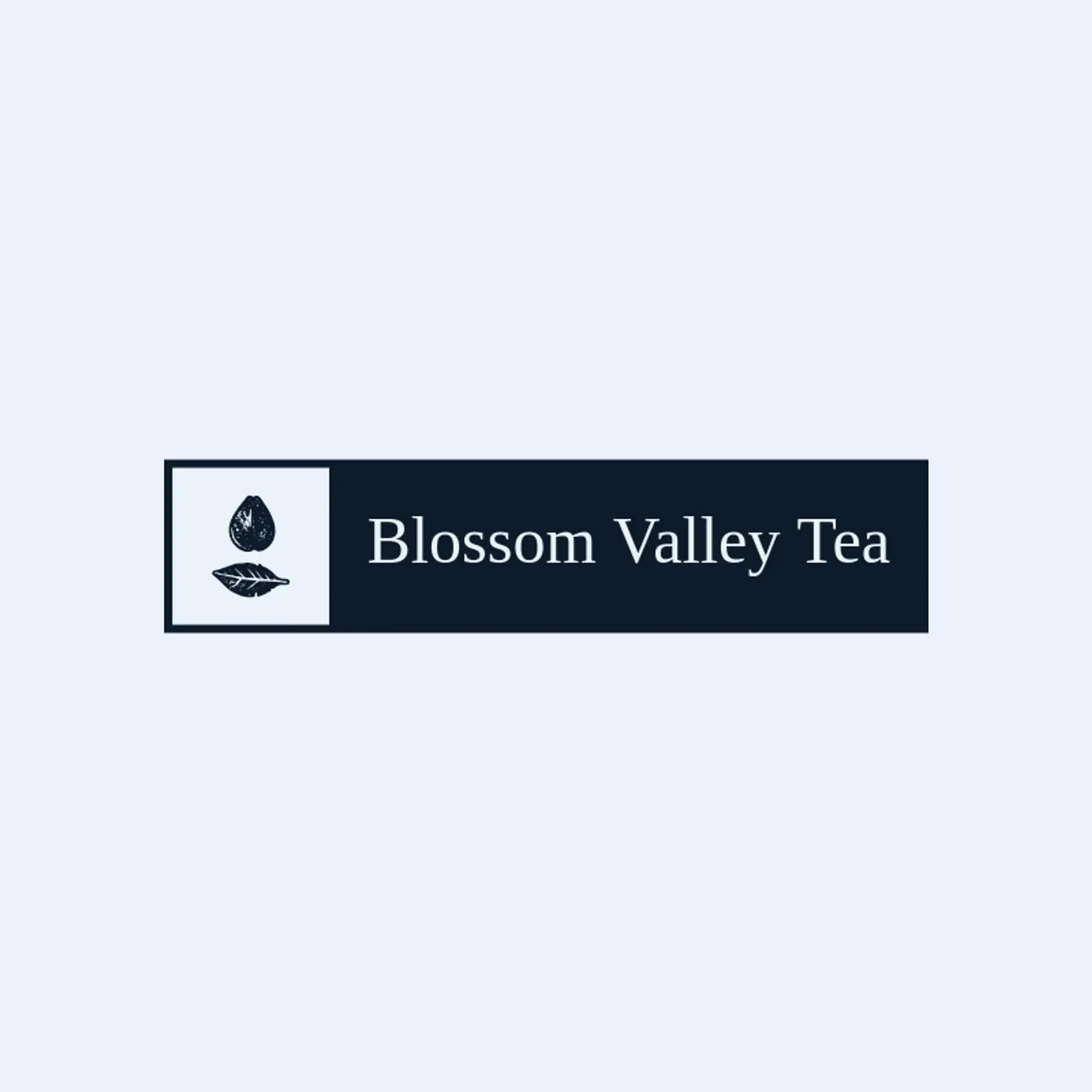 Blossom Valley Tea logo for cherry blossom