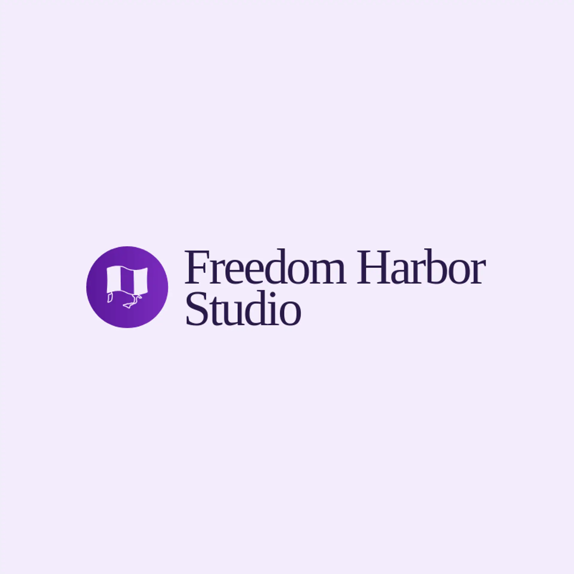 Freedom Harbor Studio logo for national