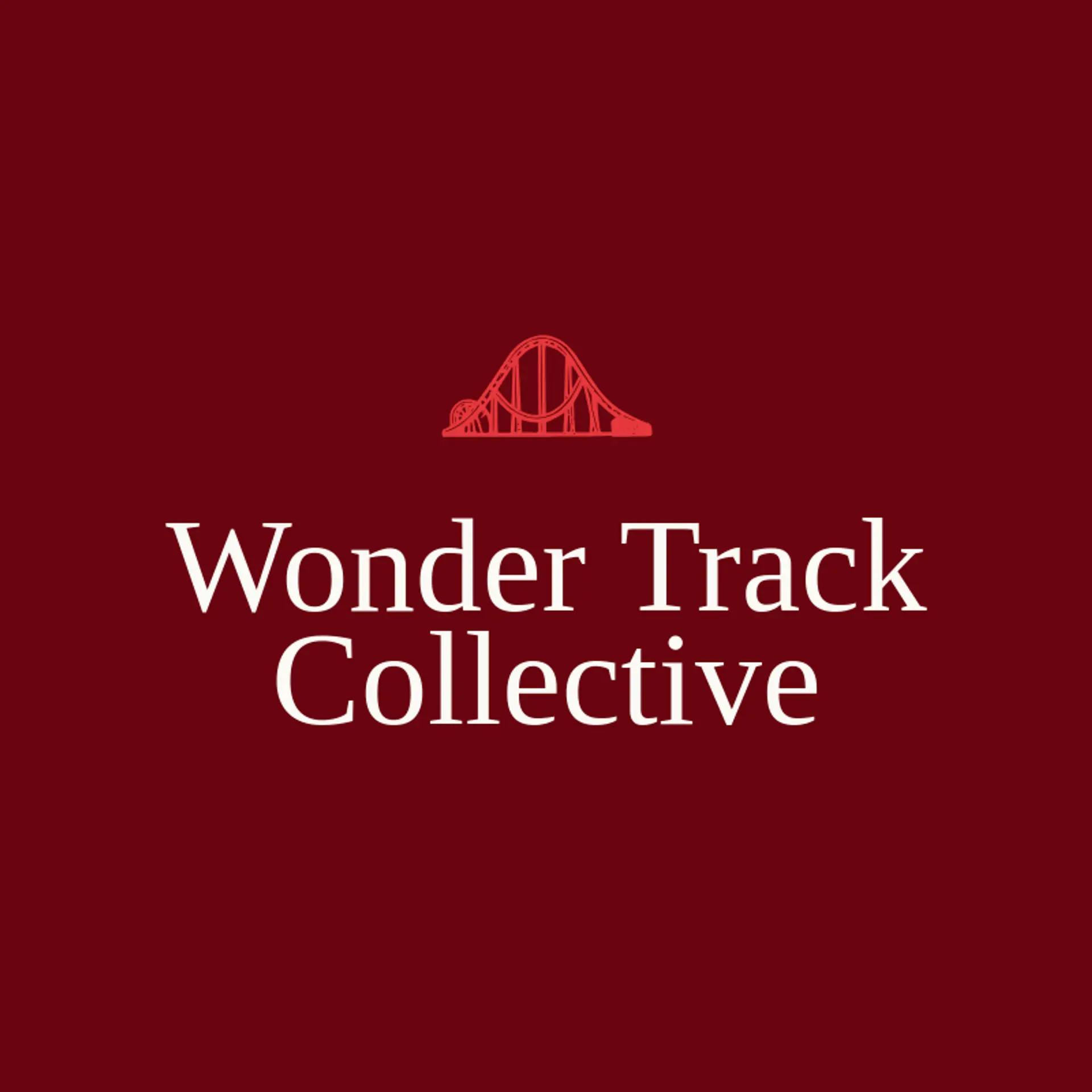 Wonder Track Collective logo for roller coaster
