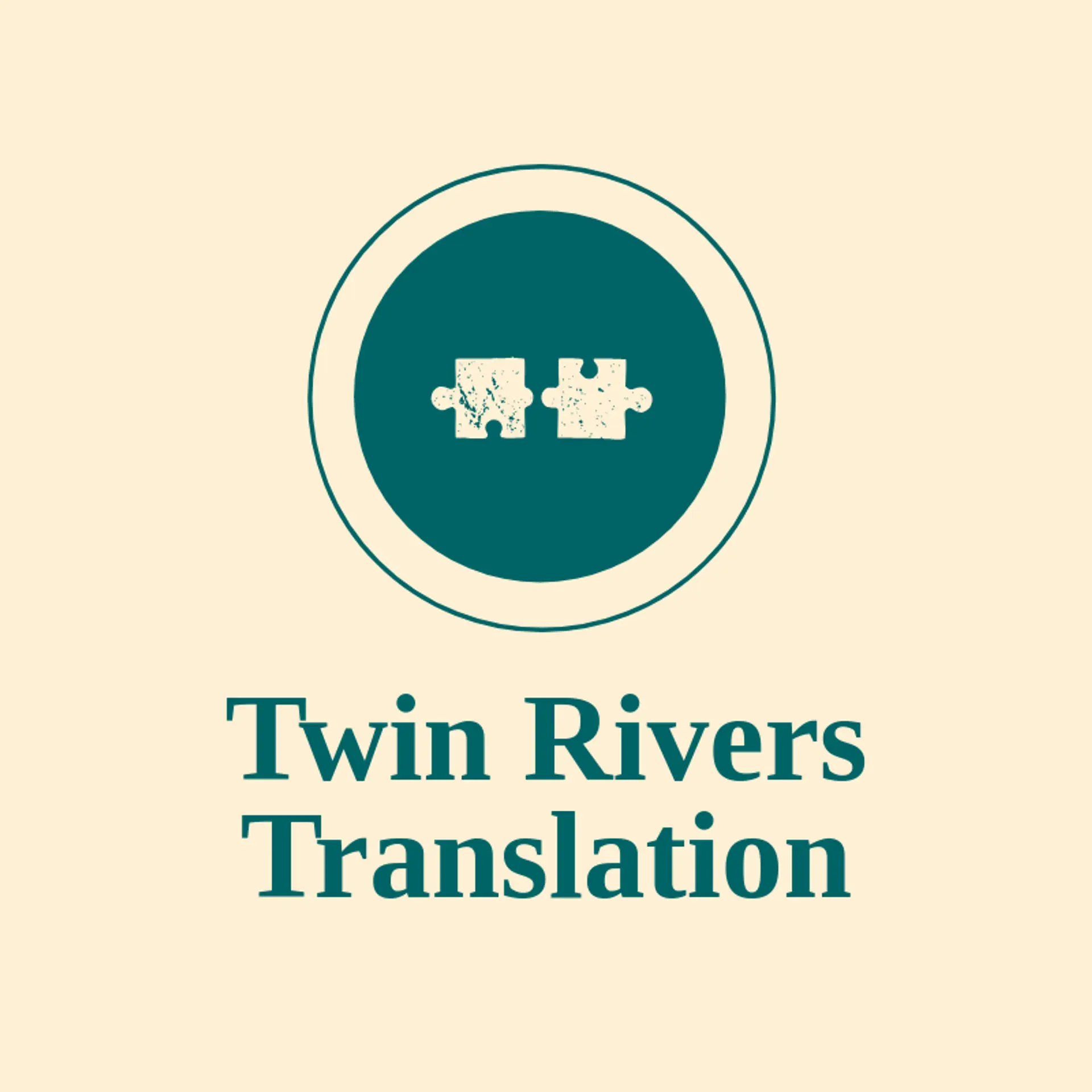 Twin Rivers Translation logo for translation