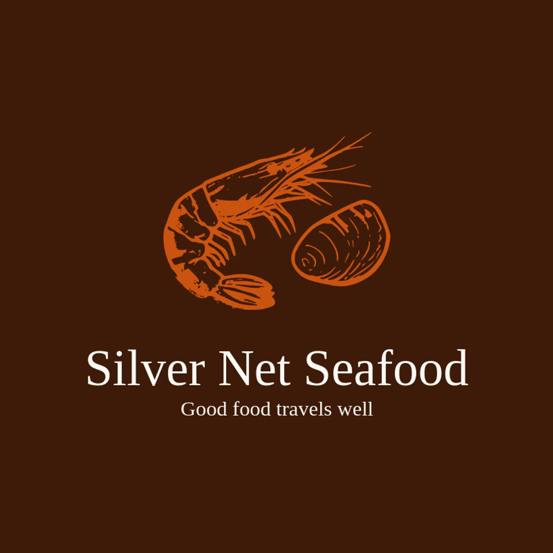Silver Net Seafood logo for shrimp