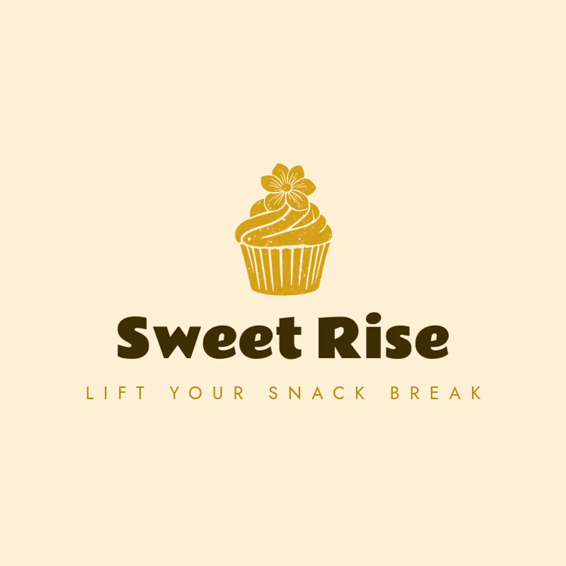 Sweet Rise logo for snack
