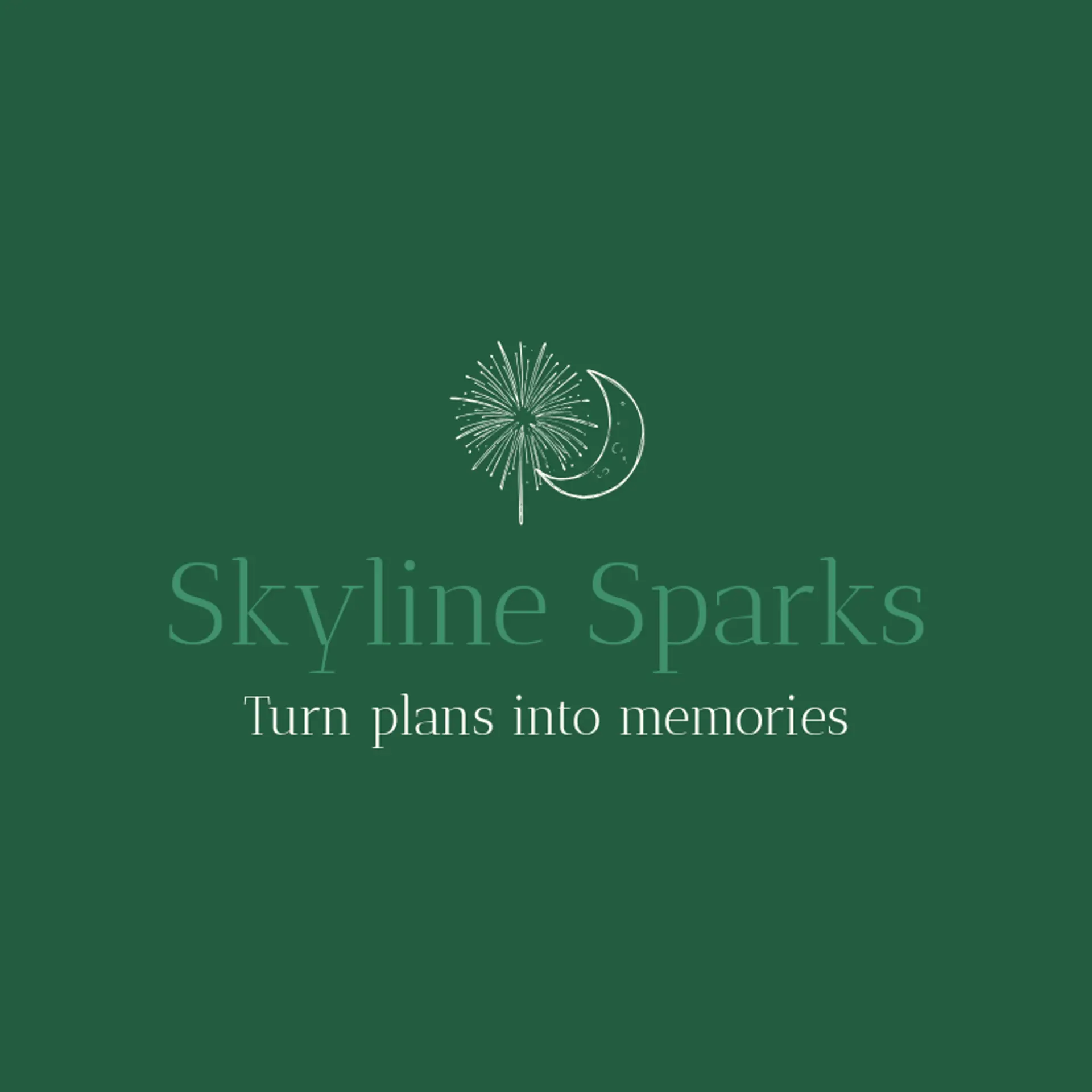 Skyline Sparks logo for event