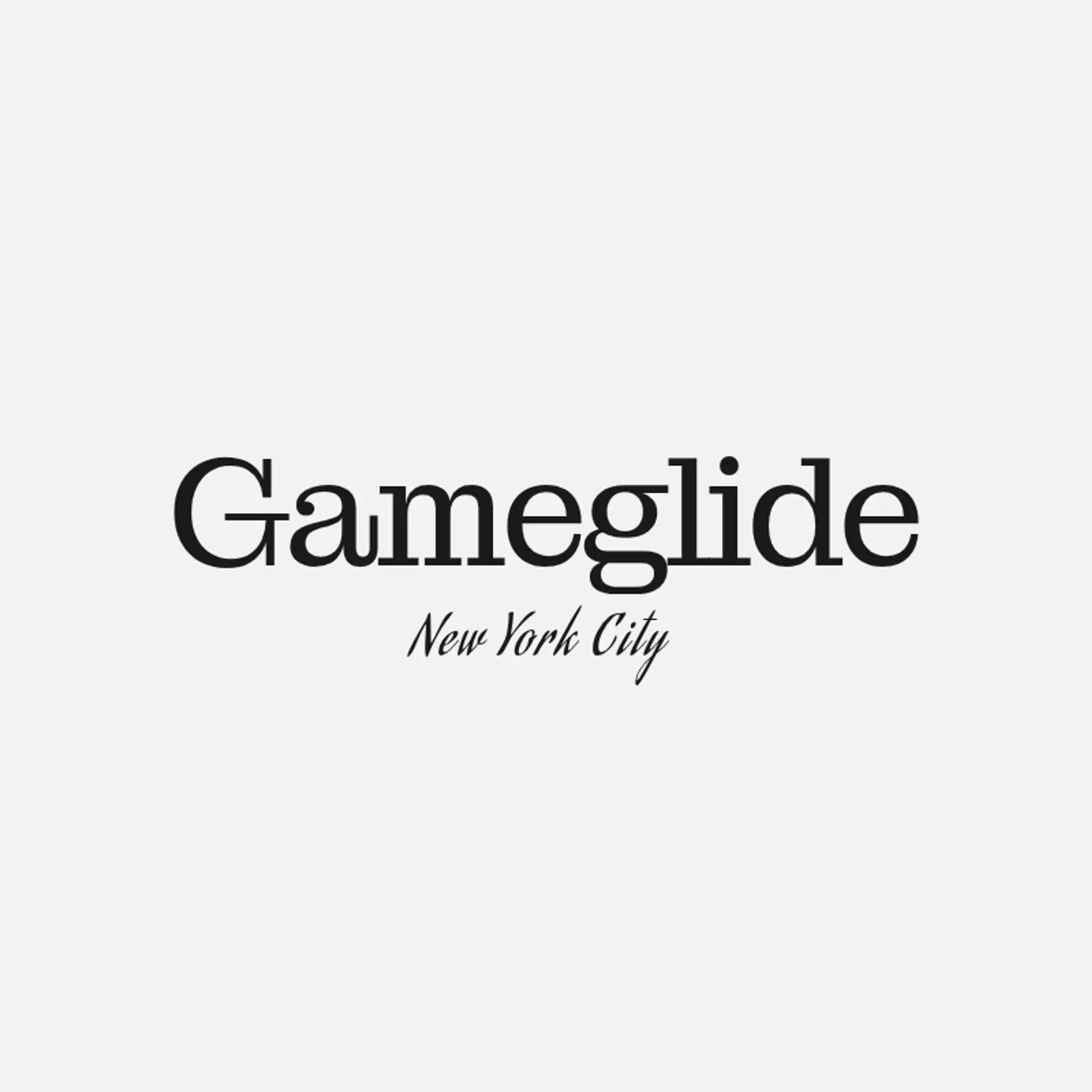 GameGlide logo for cool sports