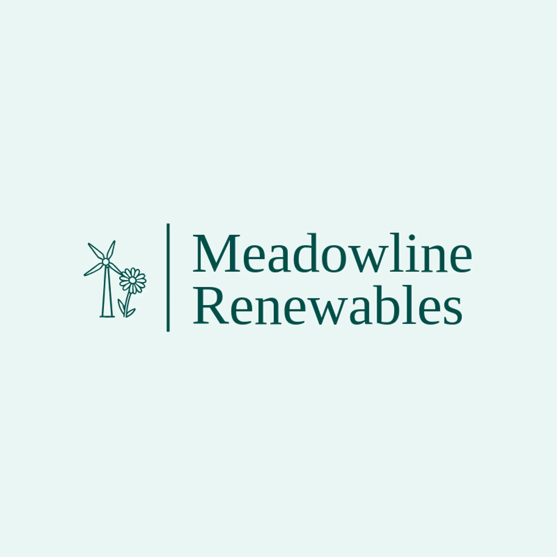 Meadowline Renewables logo for wind