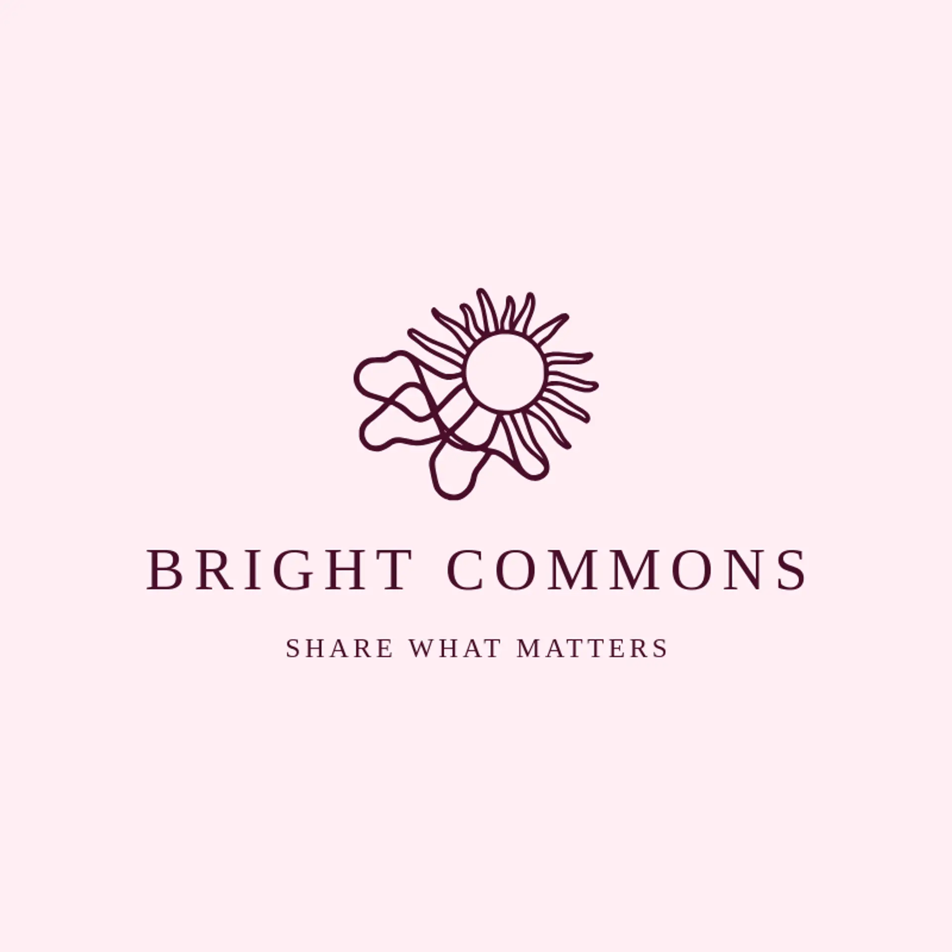 Bright Commons logo for social