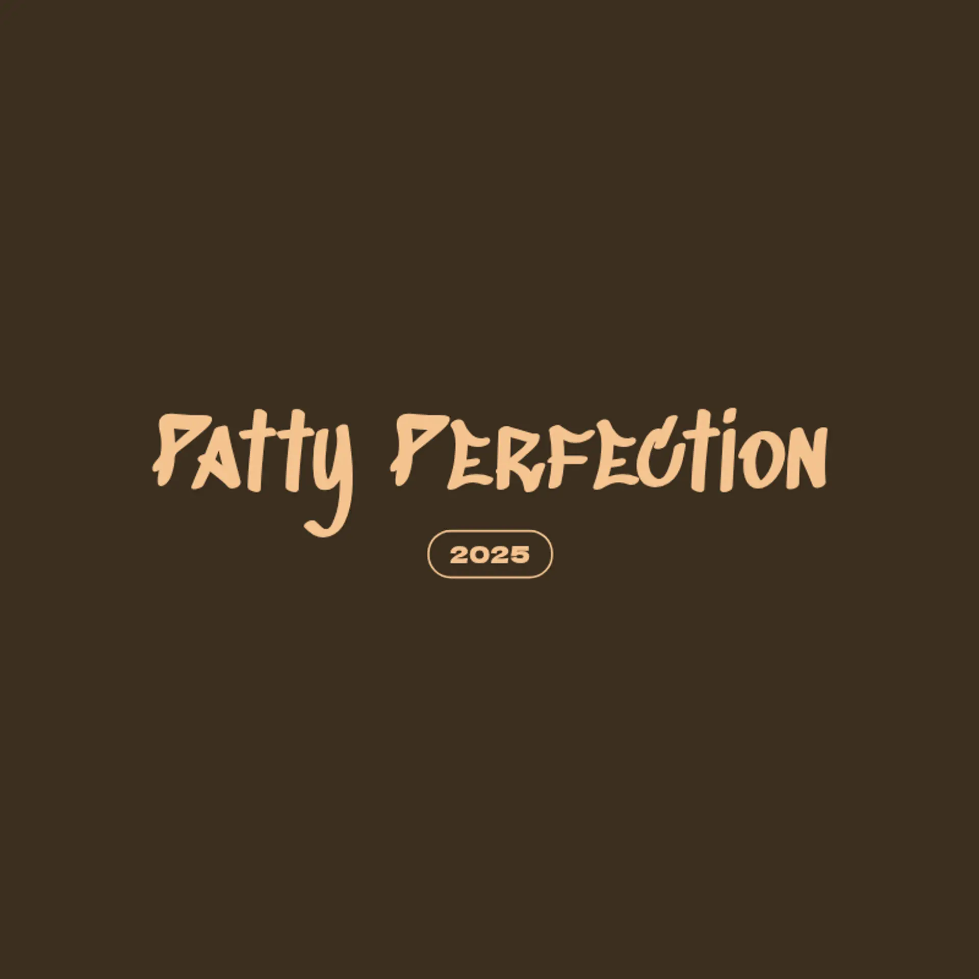 Patty Perfection logo for burger restaurant