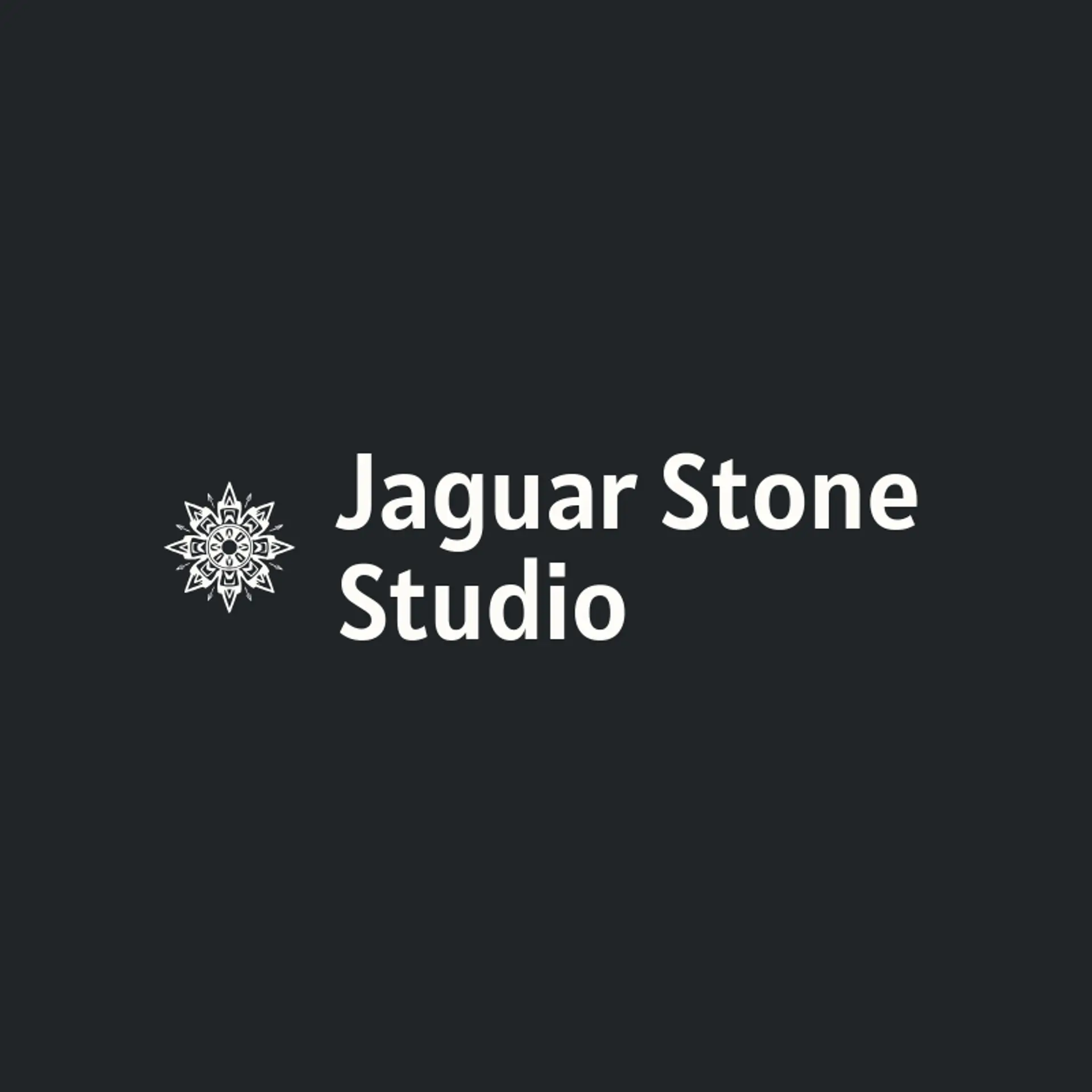 Jaguar Stone Studio logo for aztec