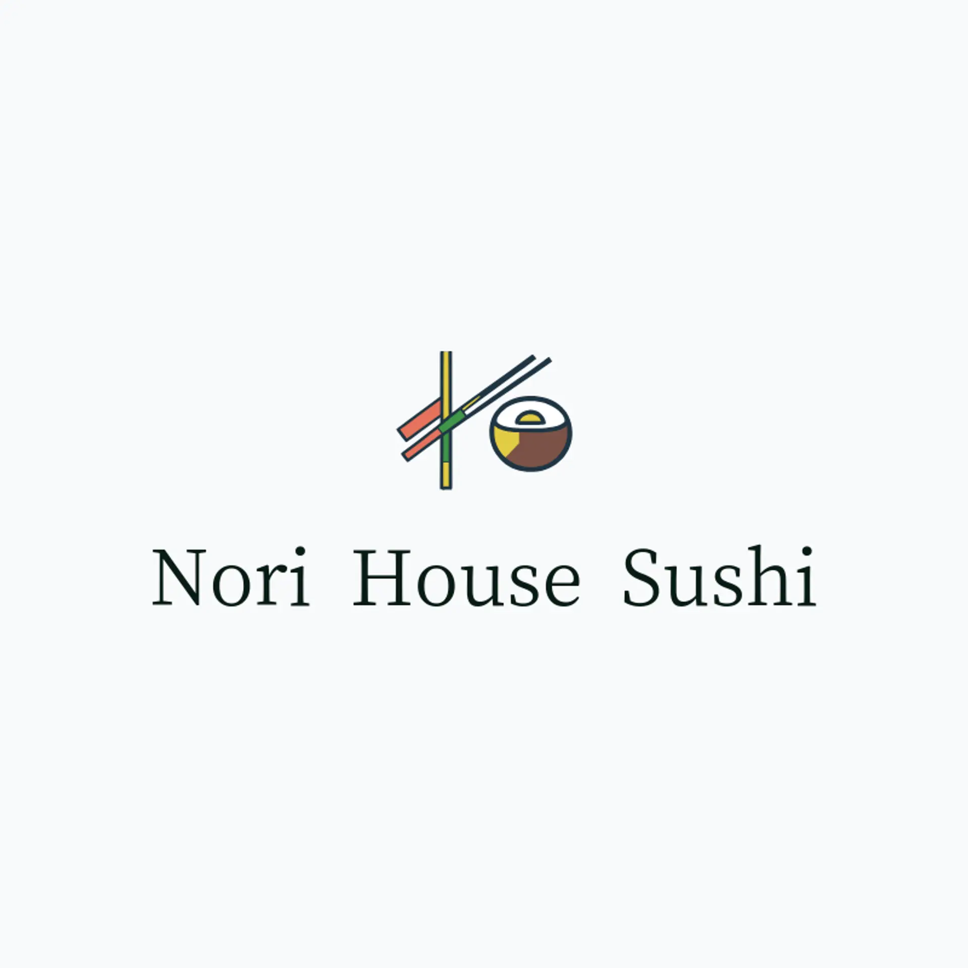 Nori House Sushi logo for sushi