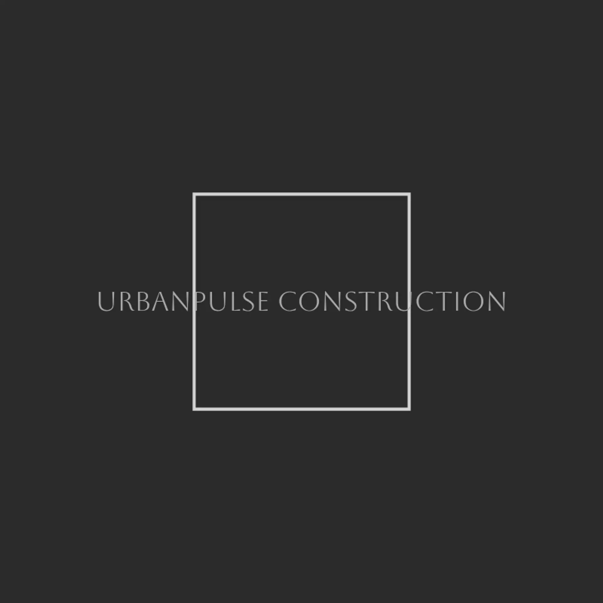 UrbanPulse Construction logo for commercial construction