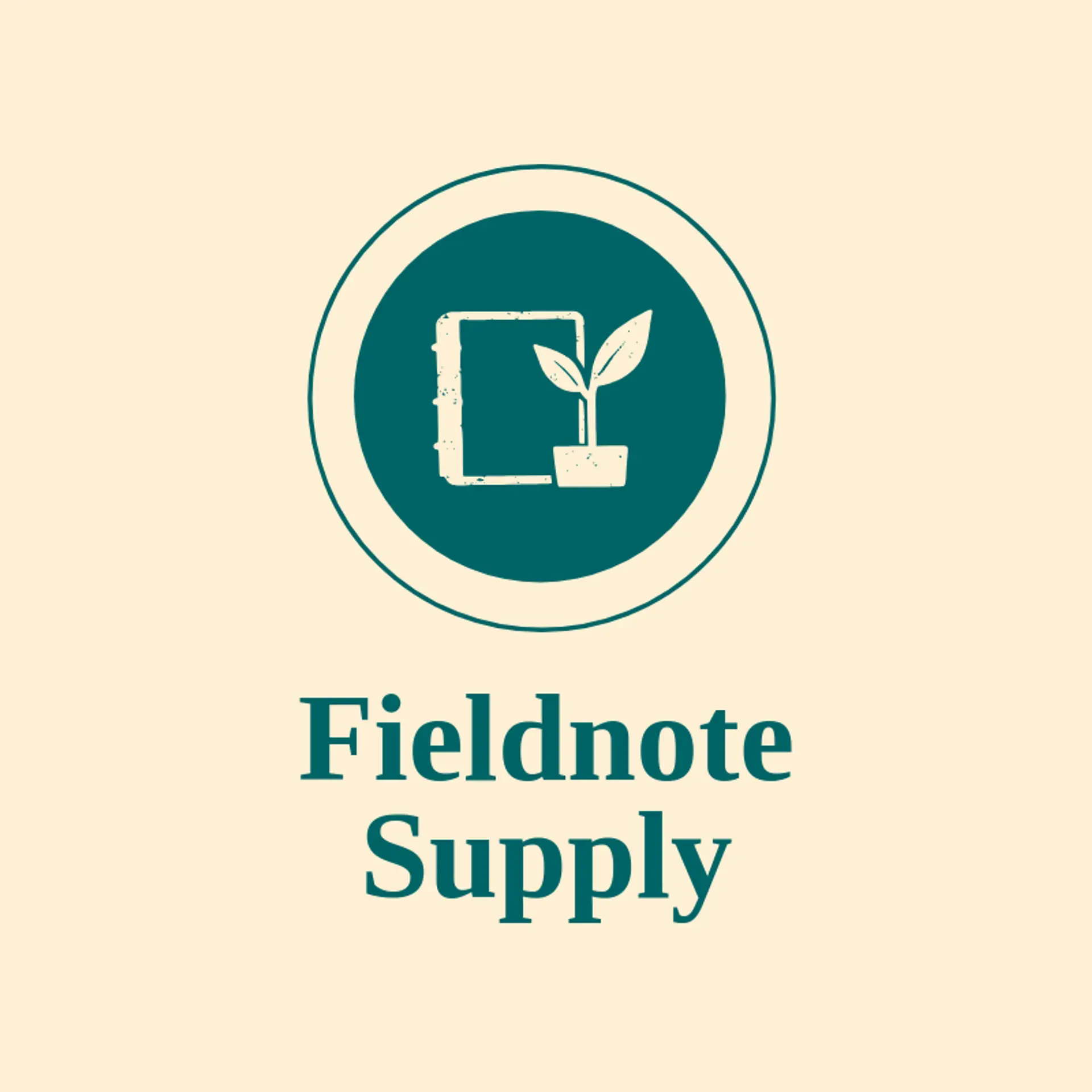 Fieldnote Supply logo for small business