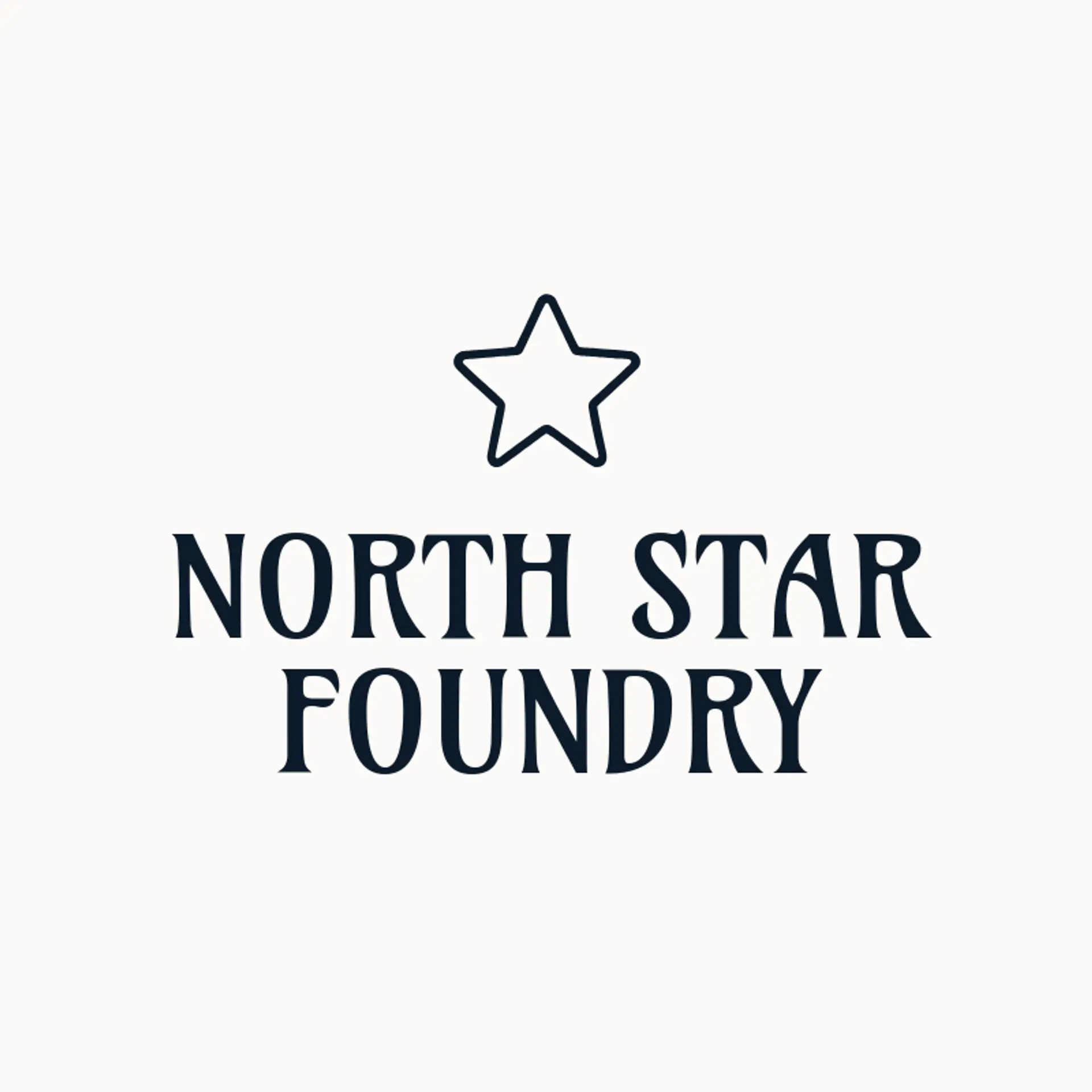 North Star Foundry logo for pentagram