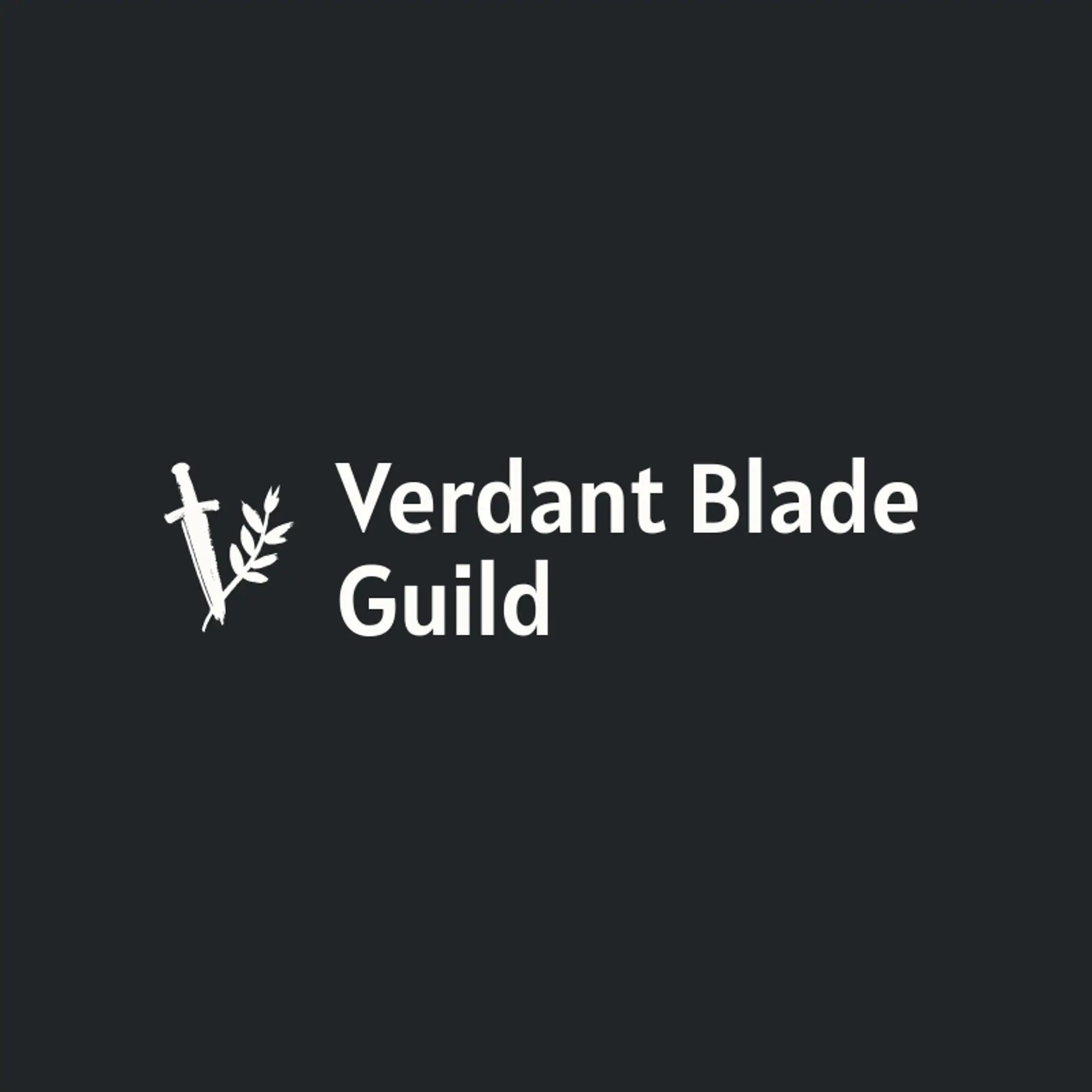 Verdant Blade Guild logo for warrior