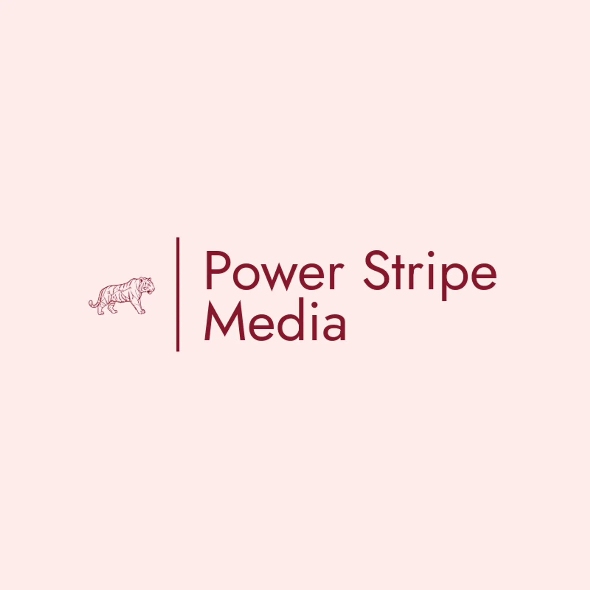 Power Stripe Media logo for tiger