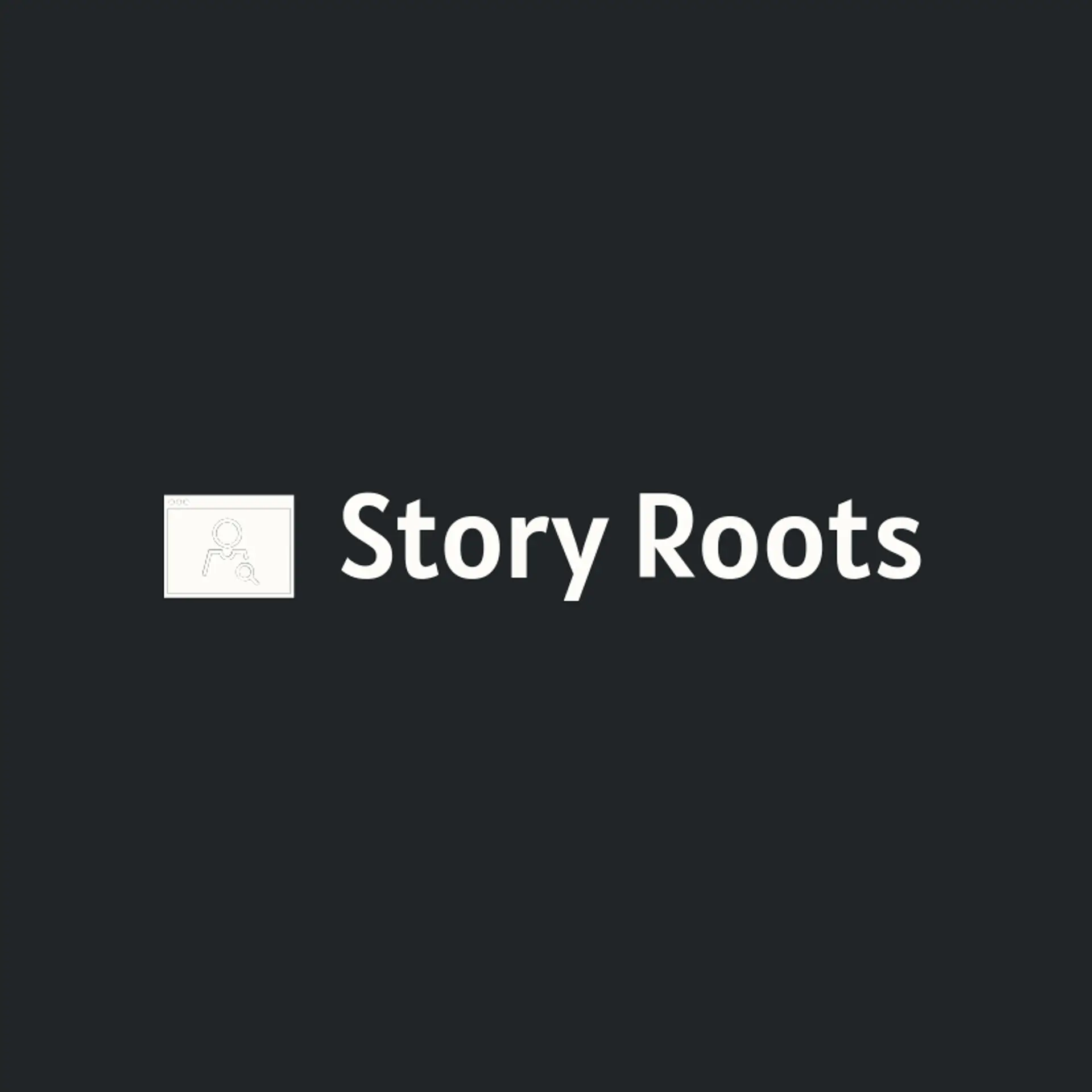 Story Roots logo for ancestry