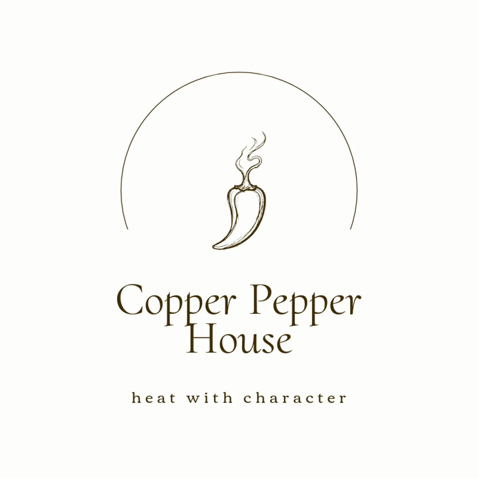 Copper Pepper House logo for spice