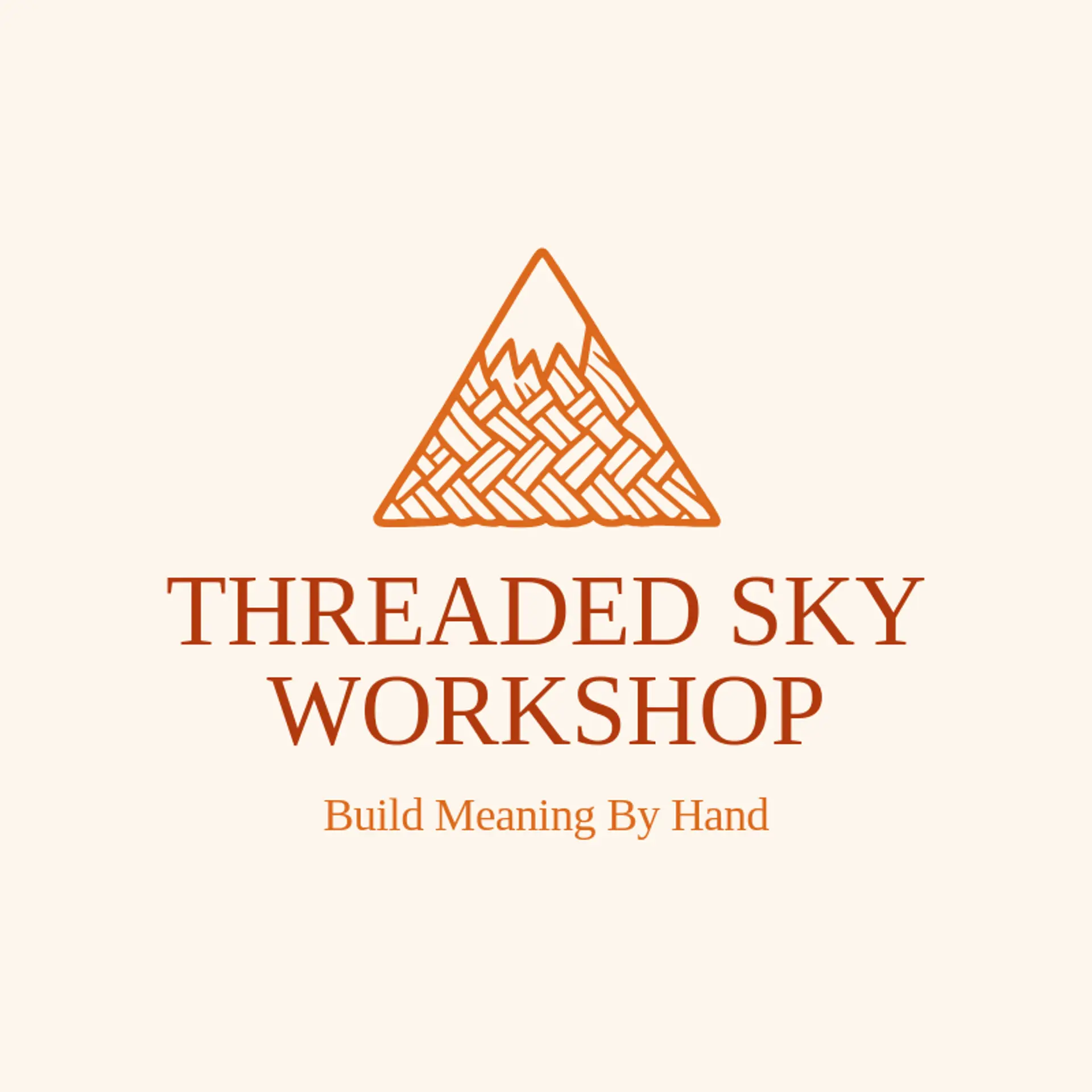 Threaded Sky Workshop logo for native american