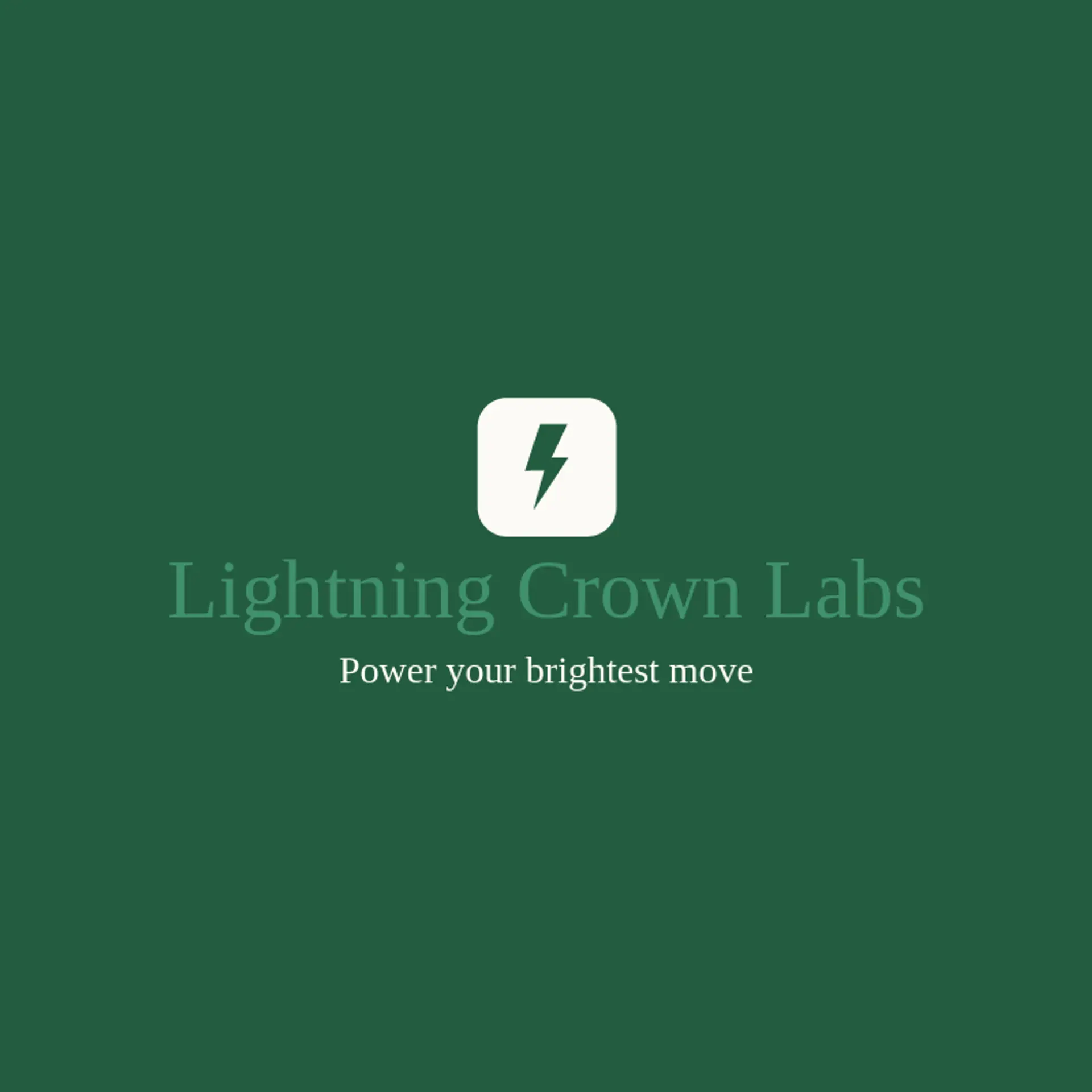 Lightning Crown Labs logo for griffin