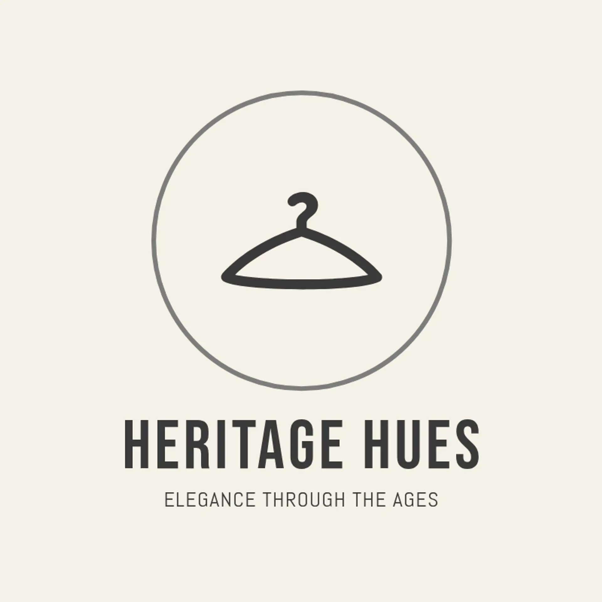 Heritage Hues logo for classic fashion