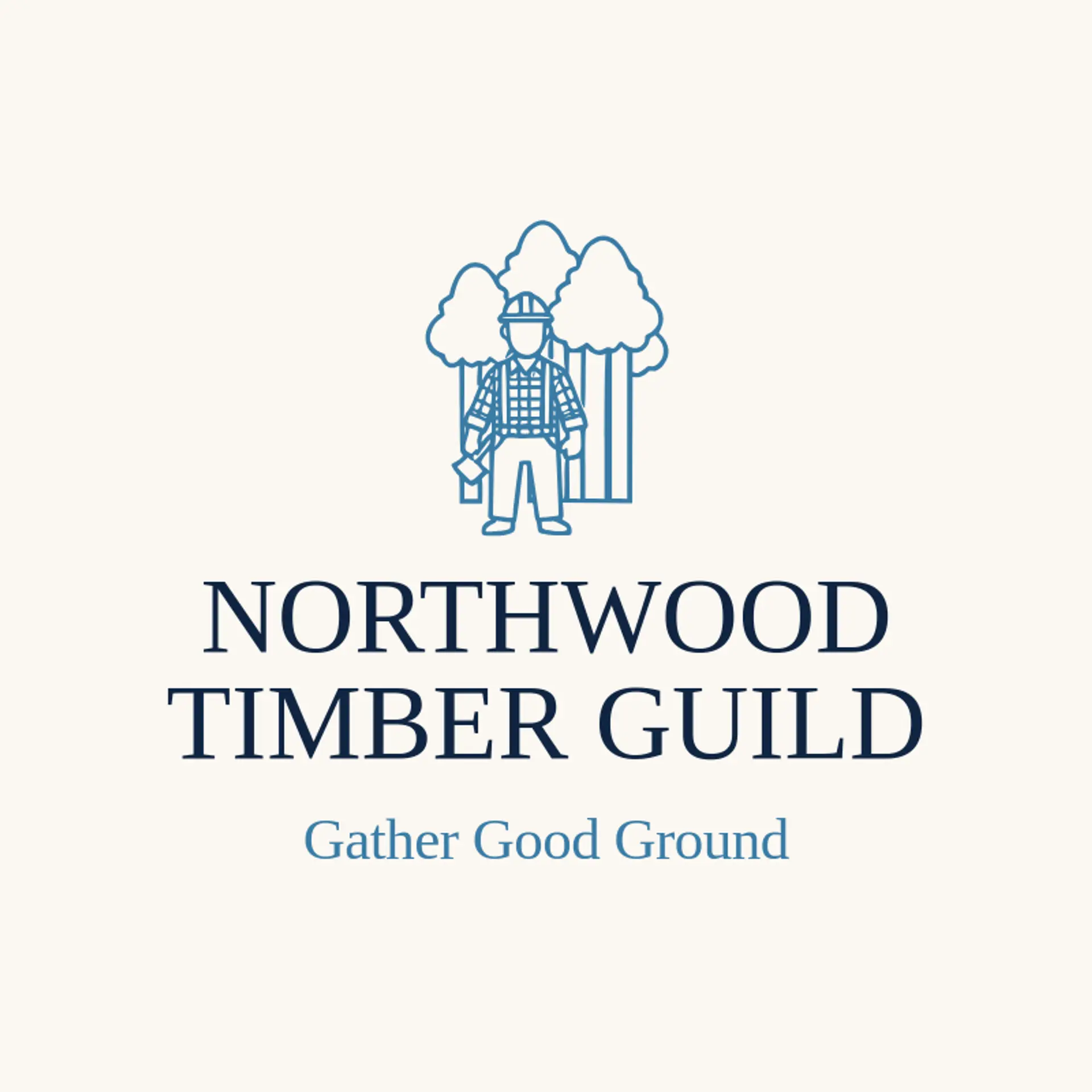 Northwood Timber Guild logo for lumberjack