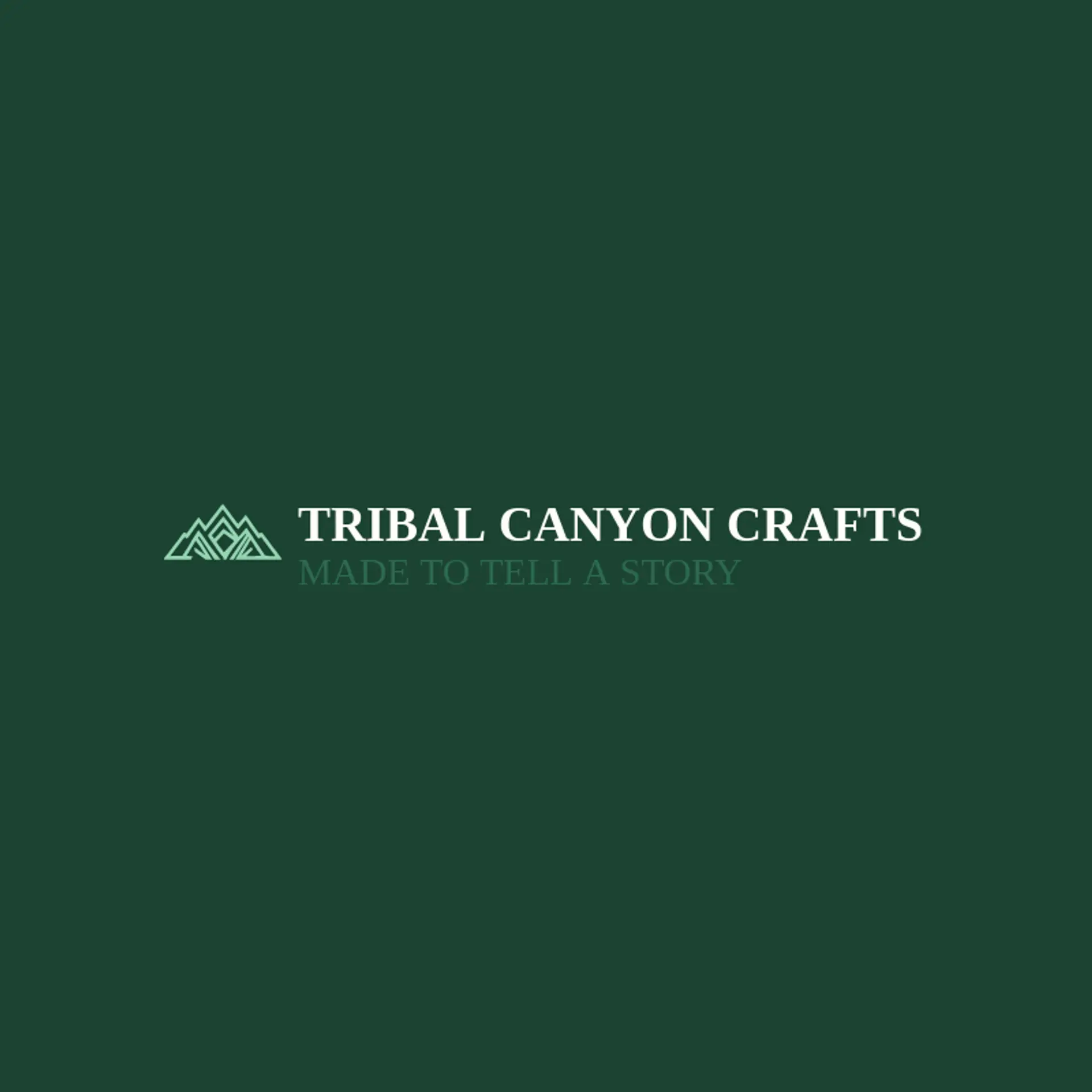 Tribal Canyon Crafts logo for tribal