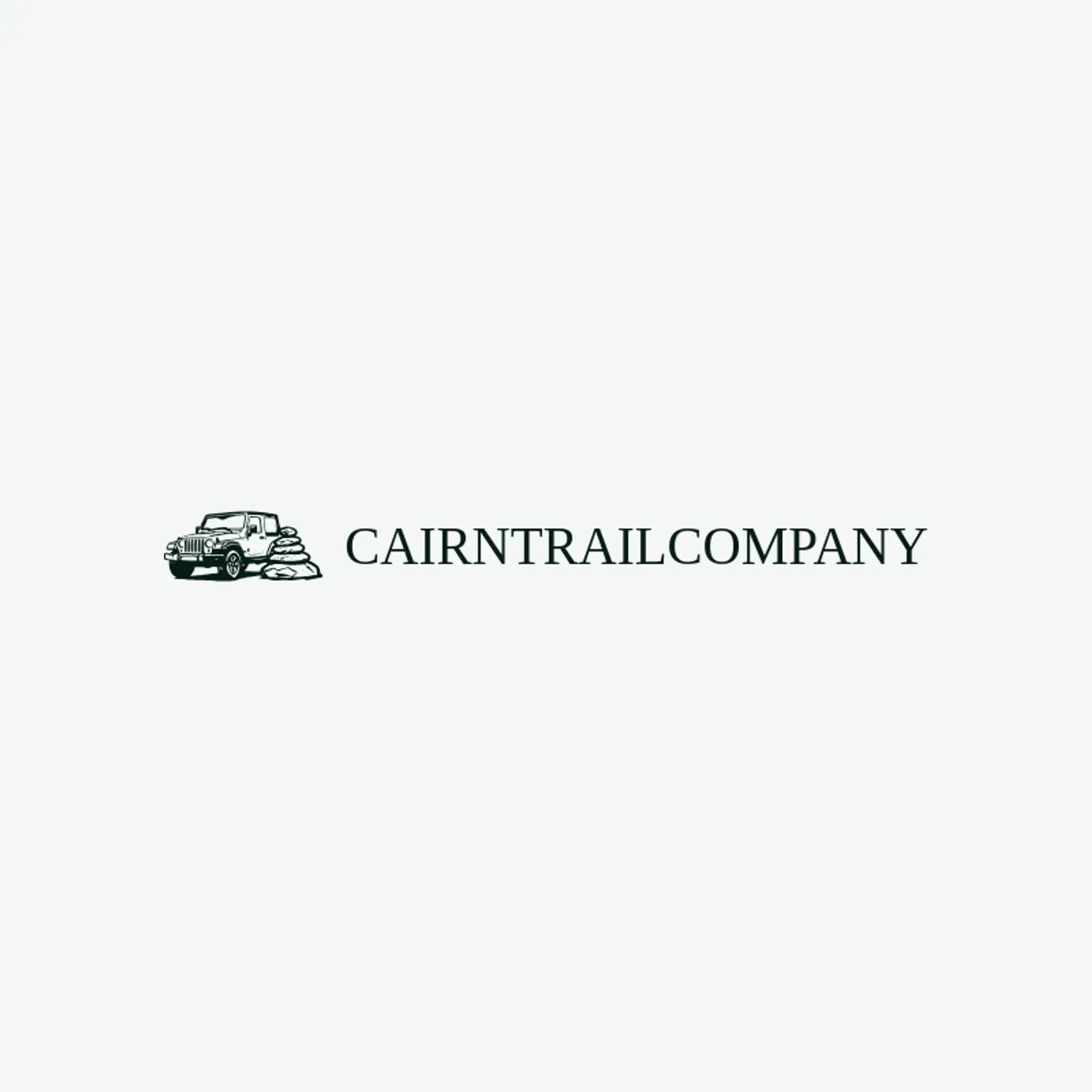 Cairn Trail Company logo for jeep