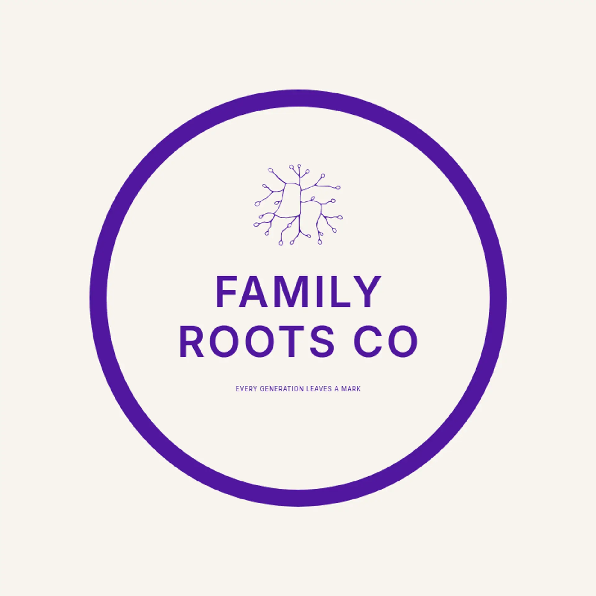 Family Roots Co logo for ancestry