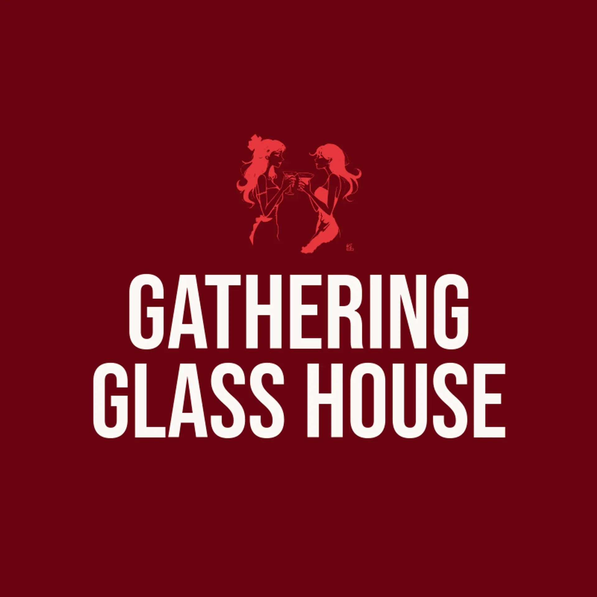Gathering Glass House logo for cheers