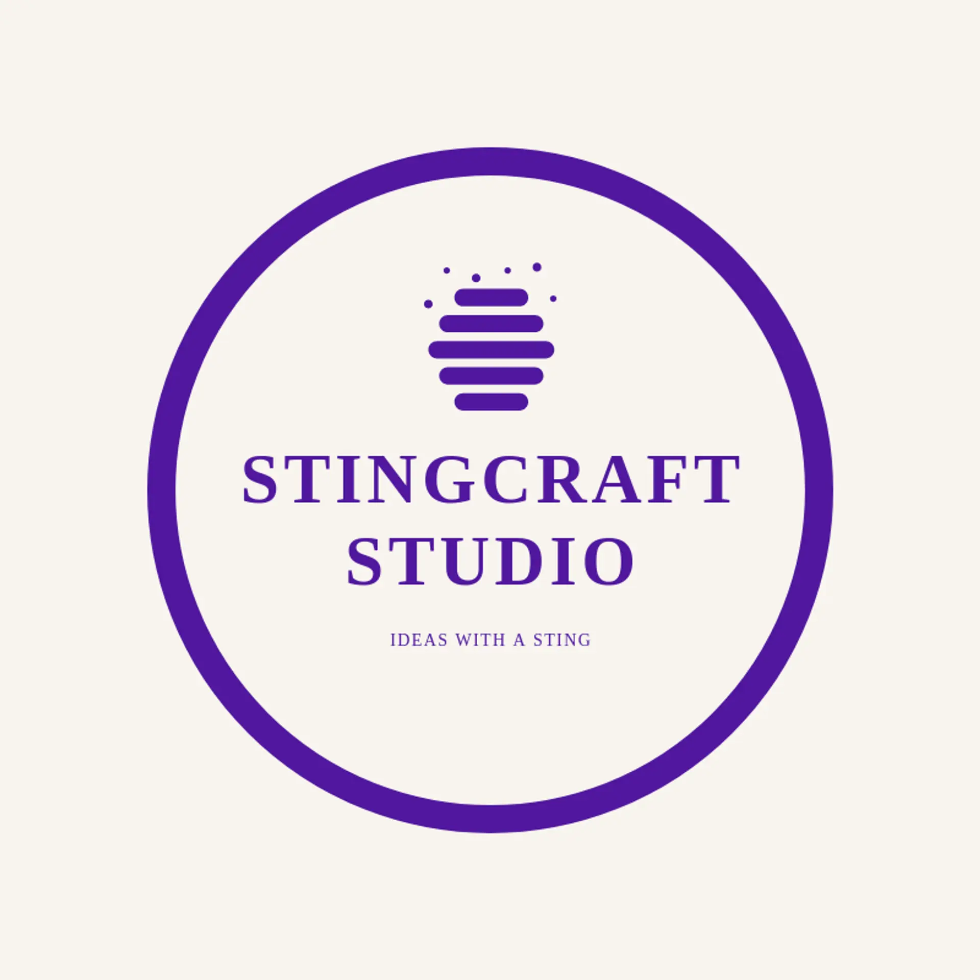 Stingcraft Studio logo for sting