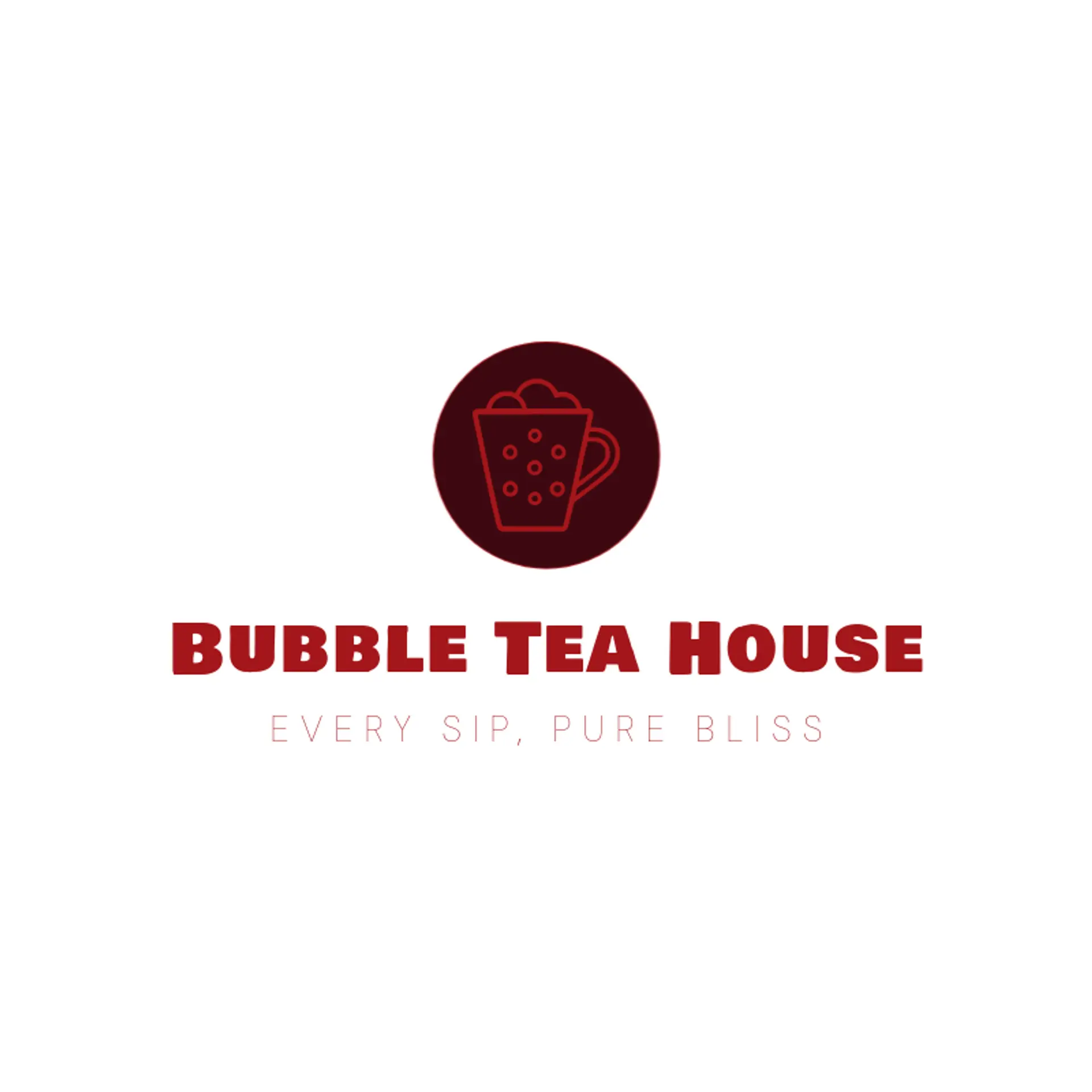 Bubble Tea House logo for milk tea
