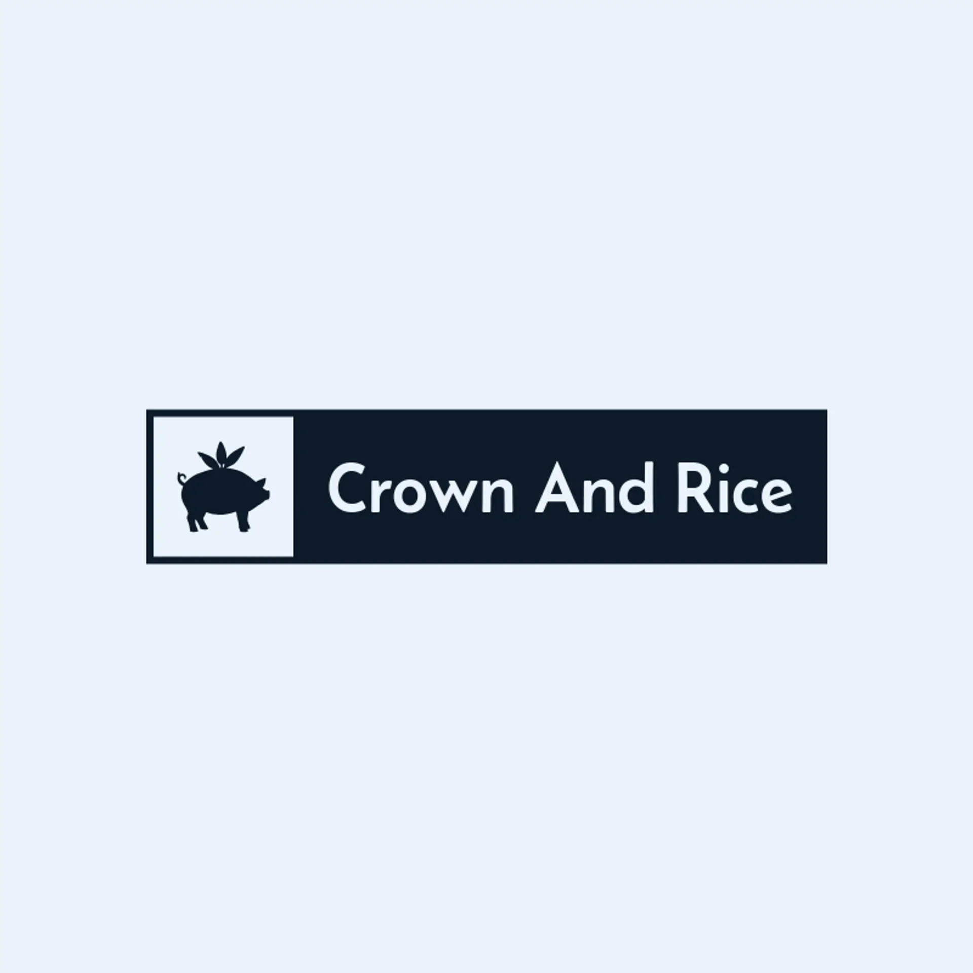Crown and Rice logo for lechon