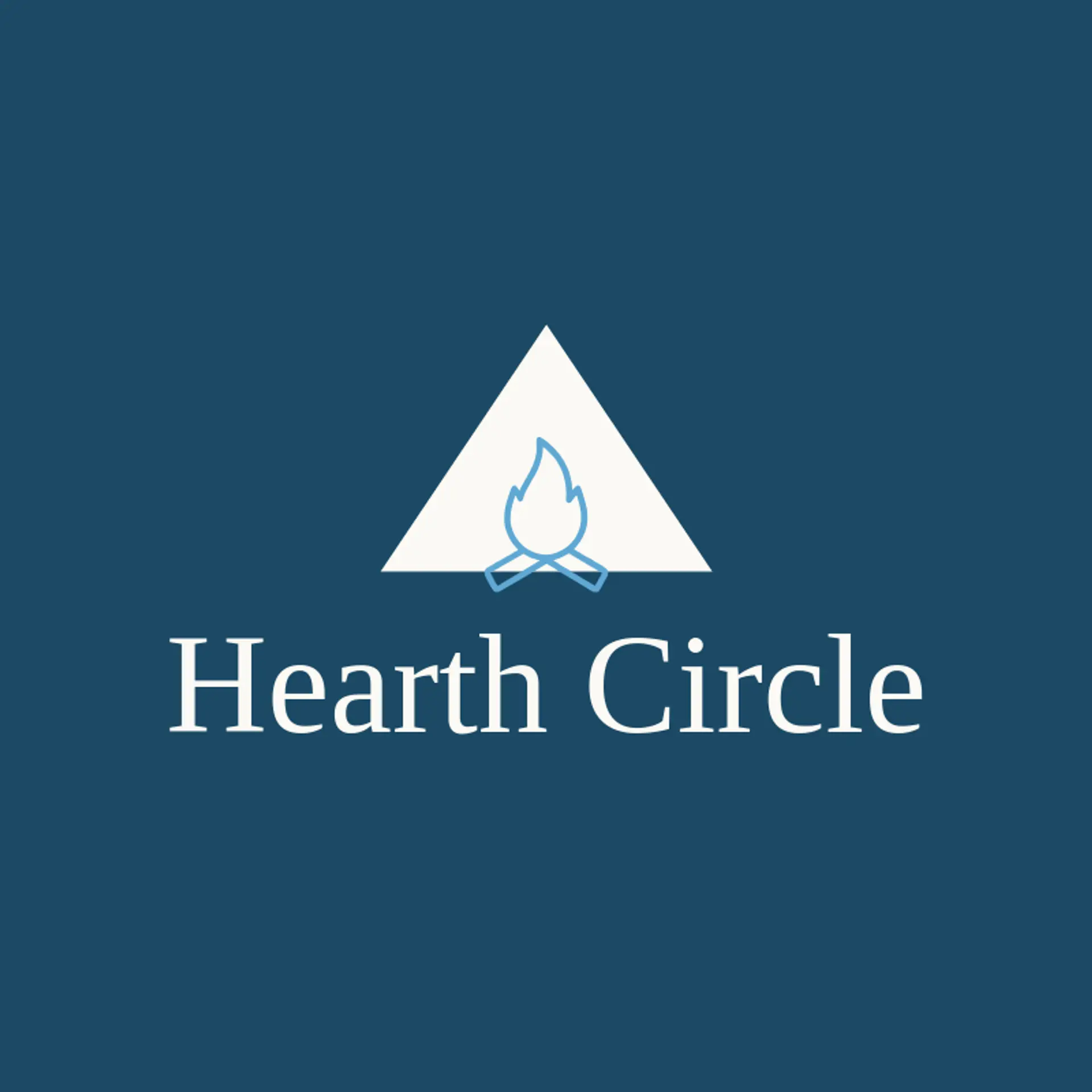 Hearth Circle logo for flame