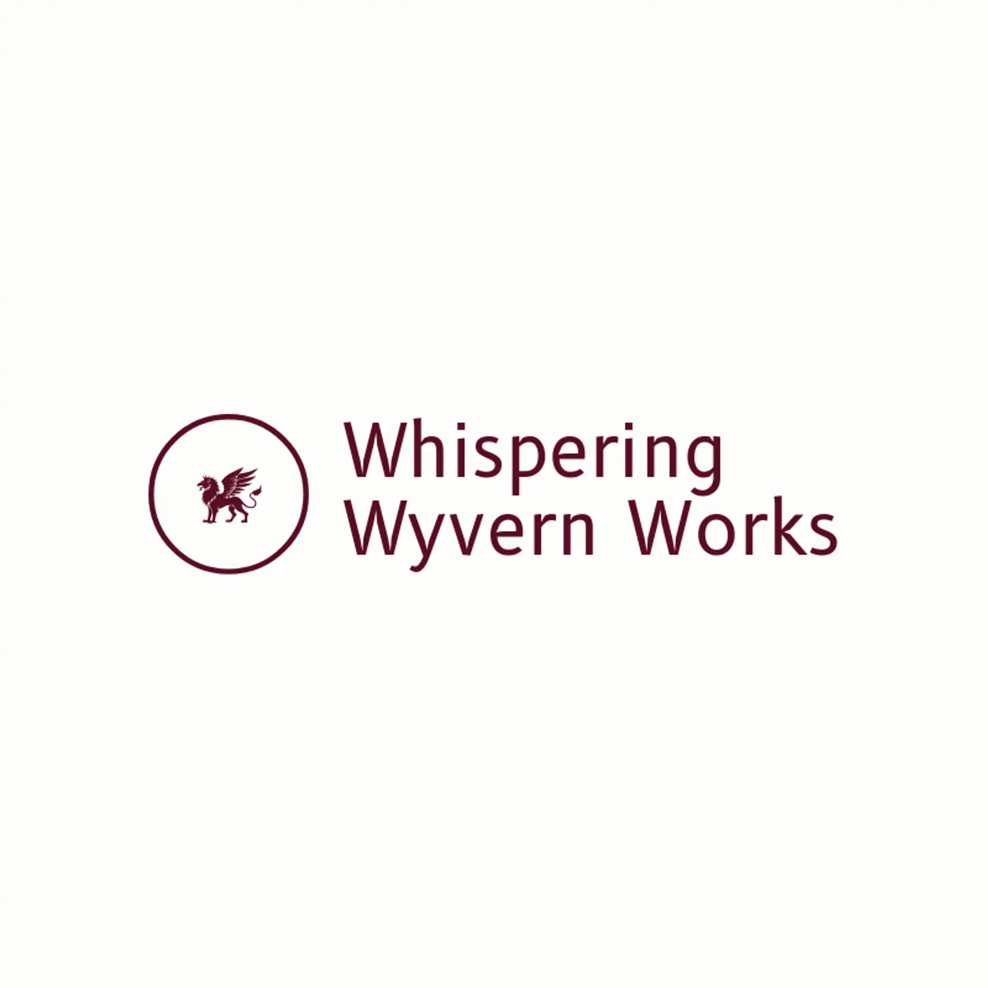Whispering Wyvern Works logo for legendary