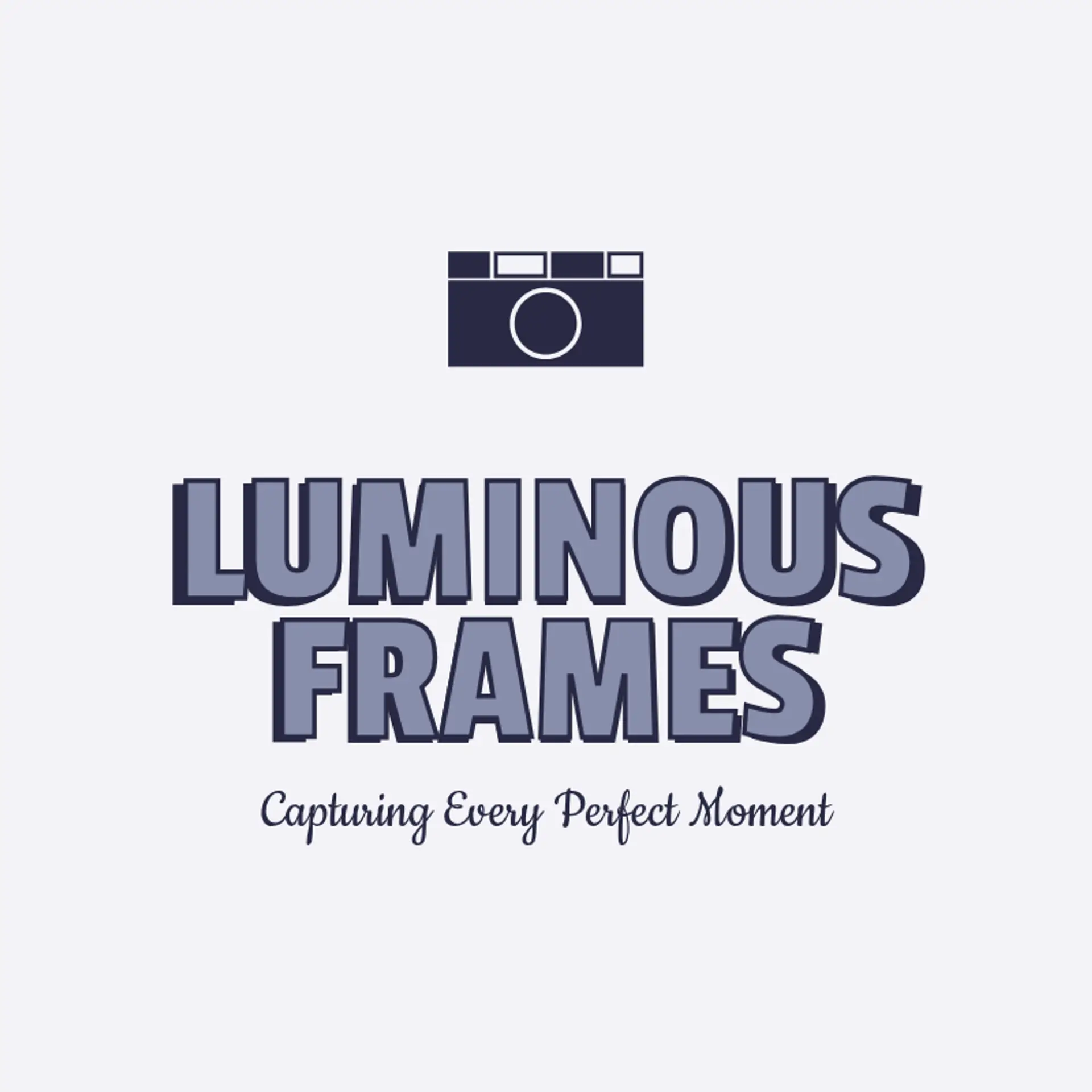 Luminous Frames logo for photography business