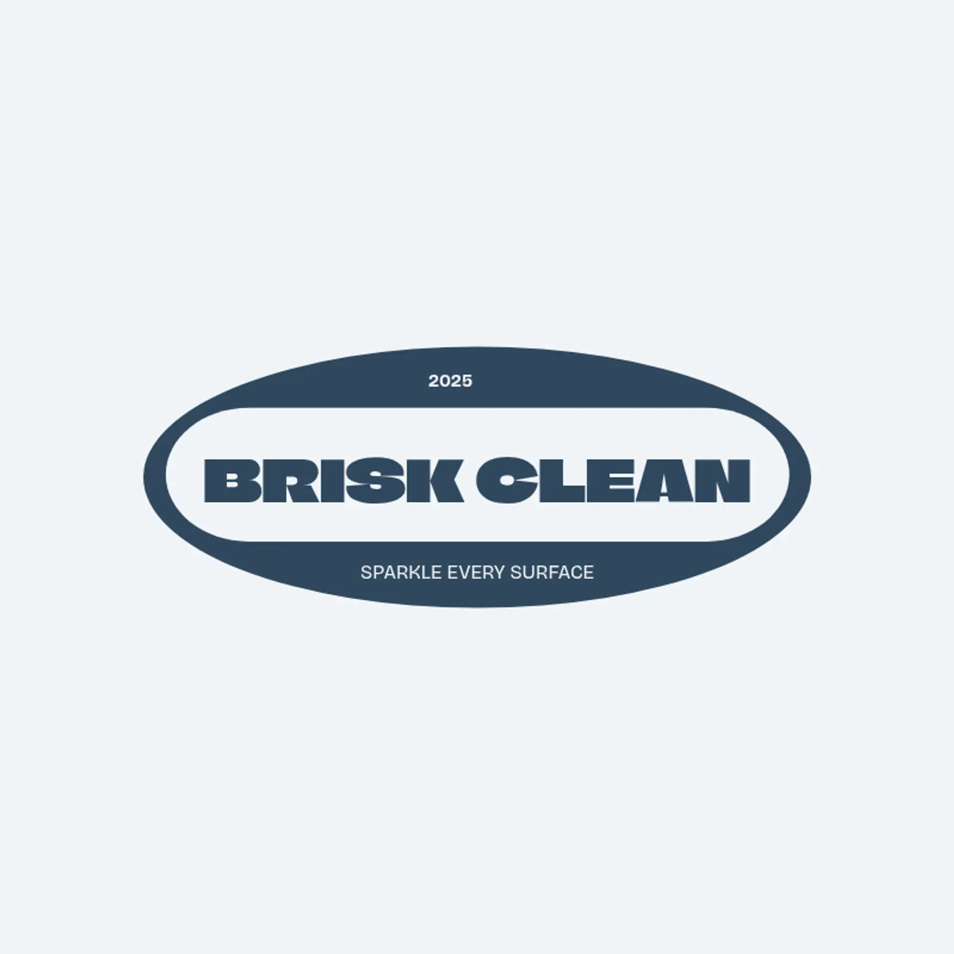 Brisk Clean logo for commercial cleaning