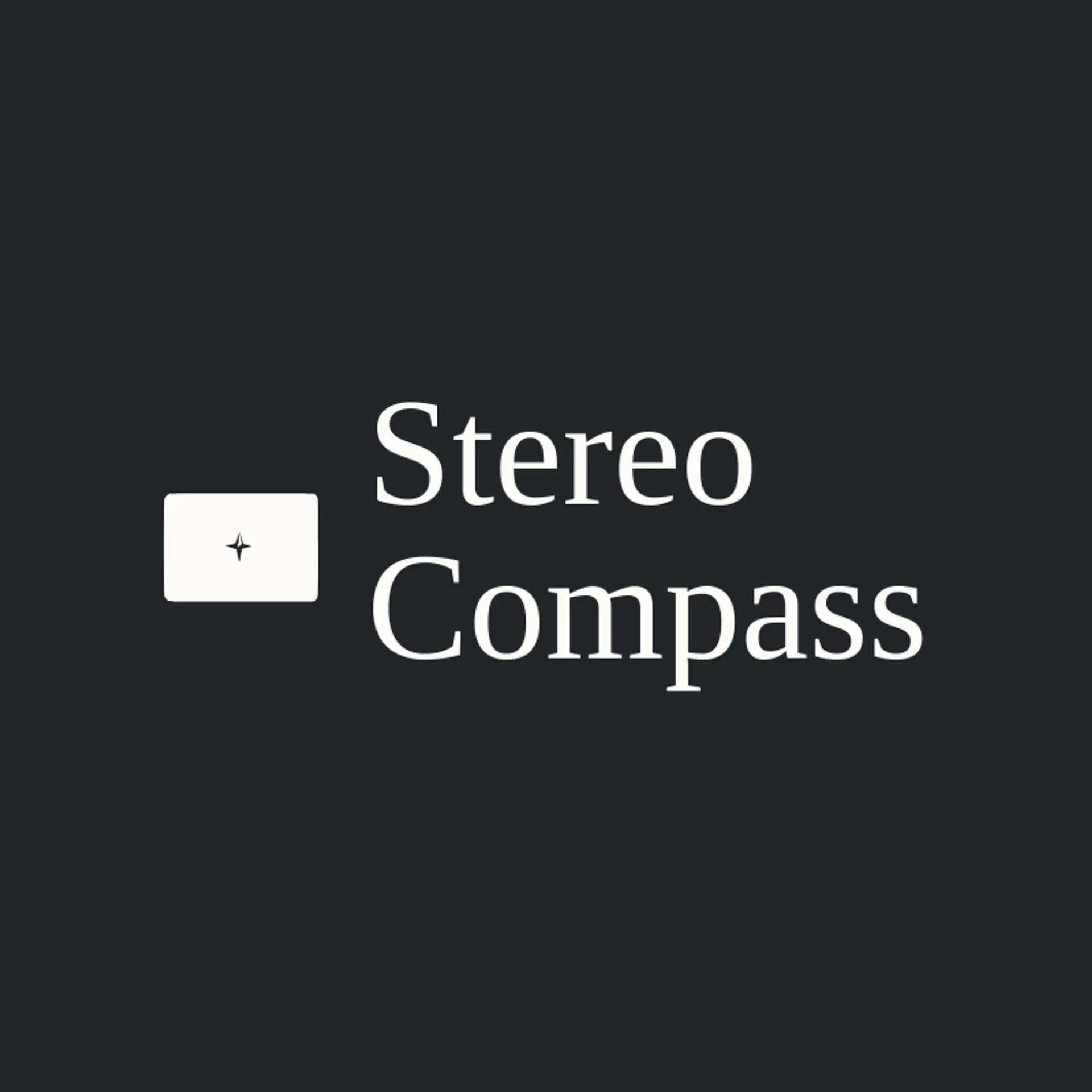 Stereo Compass logo for stereo