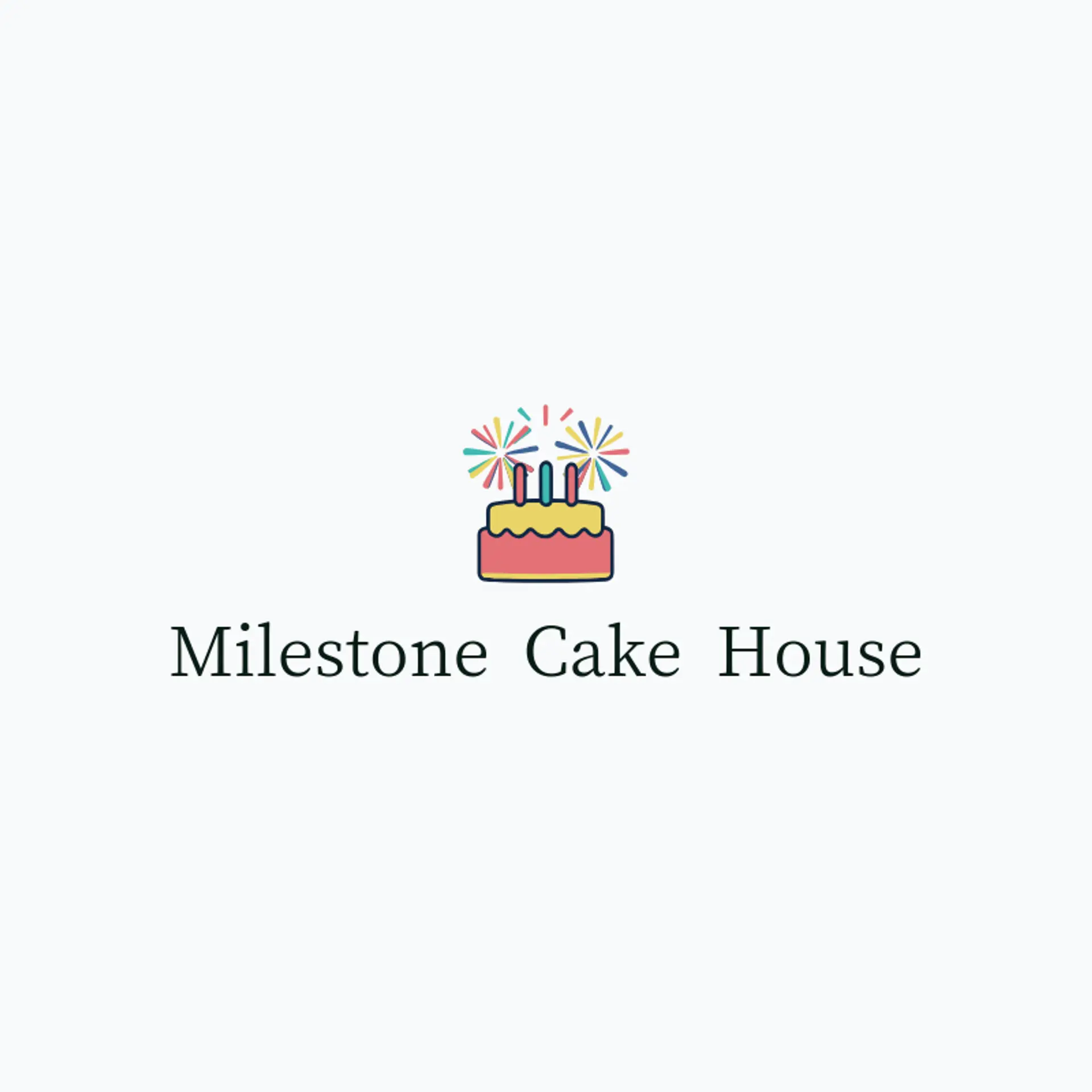 Milestone Cake House logo for birthday