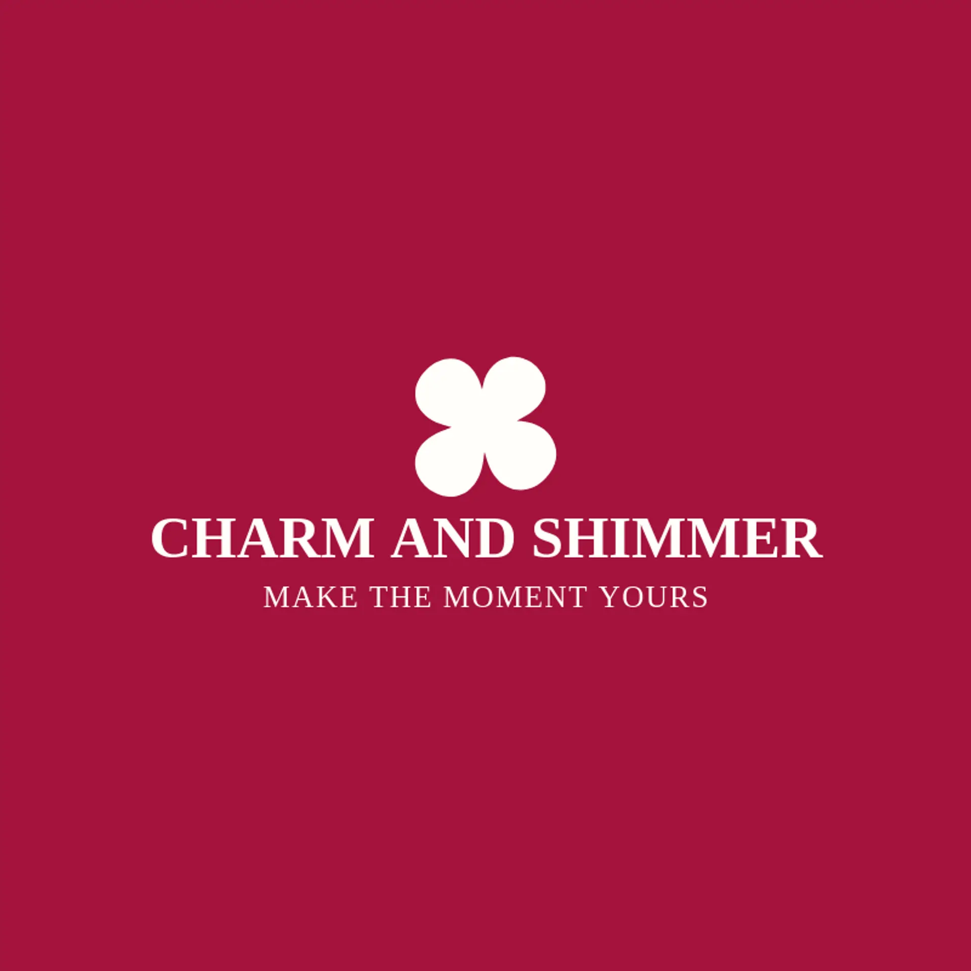 Charm and Shimmer logo for sparkle
