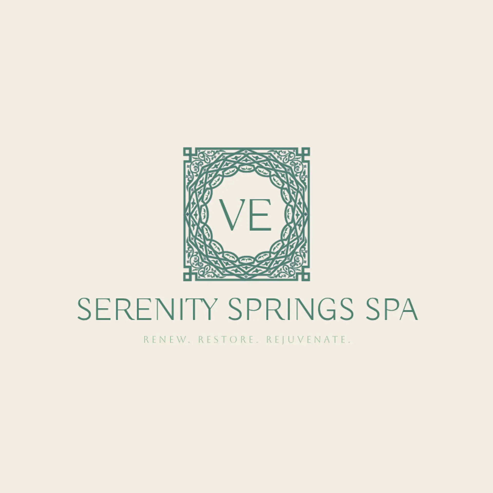 Serenity Springs Spa logo for spa