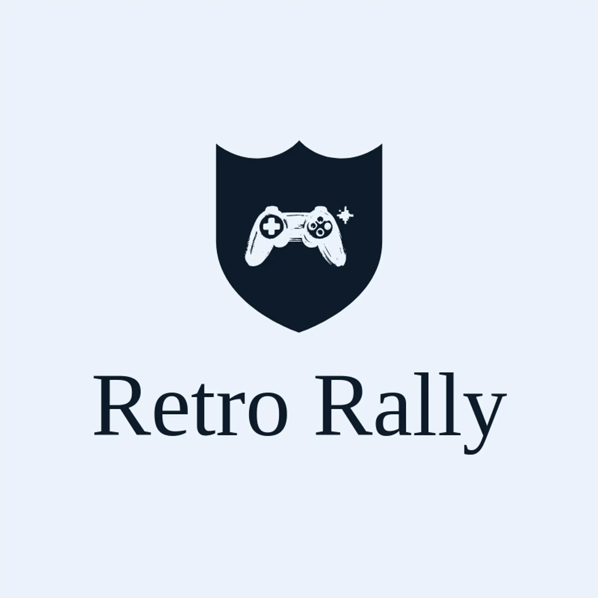 Retro Rally logo for game controller
