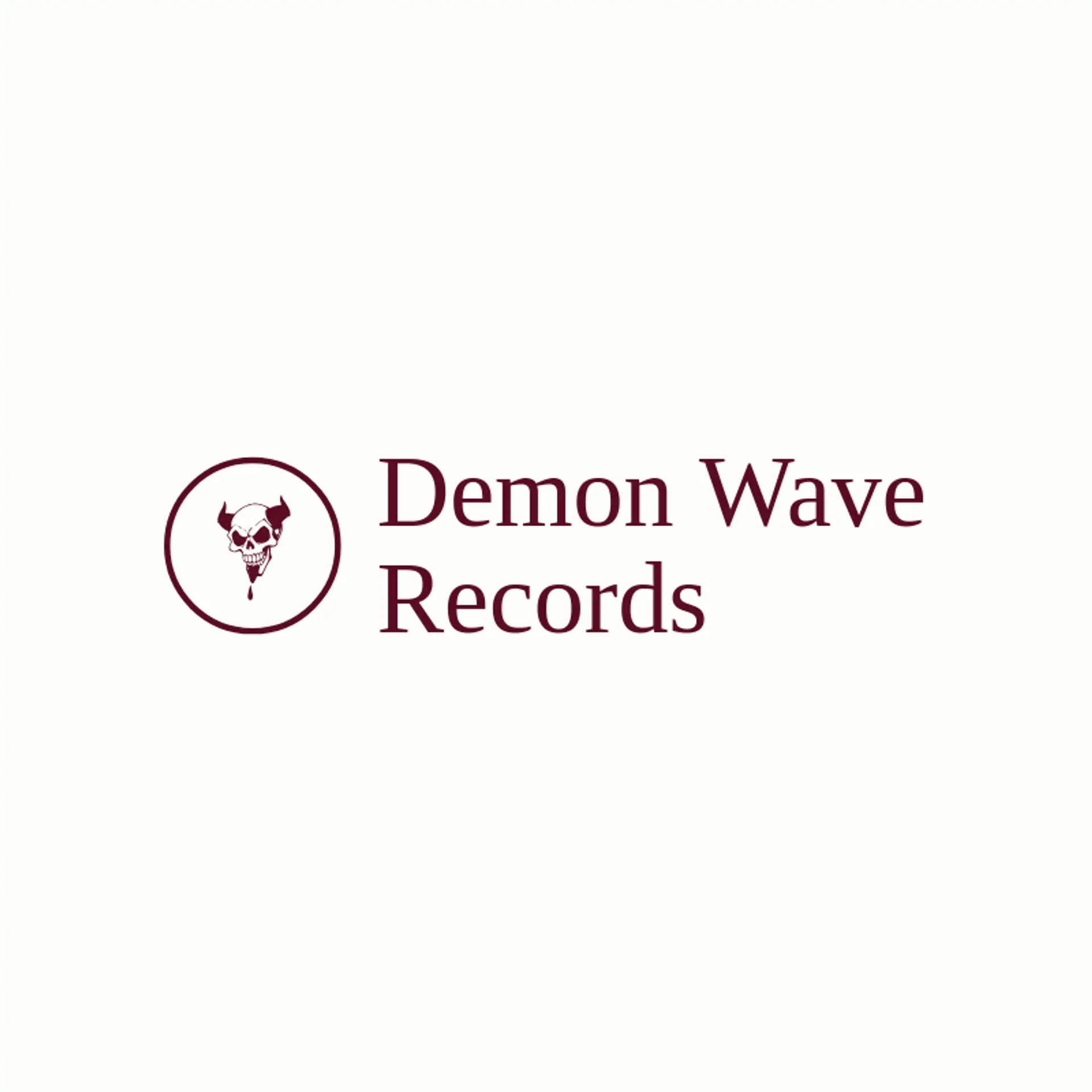 Demon Wave Records logo for demon