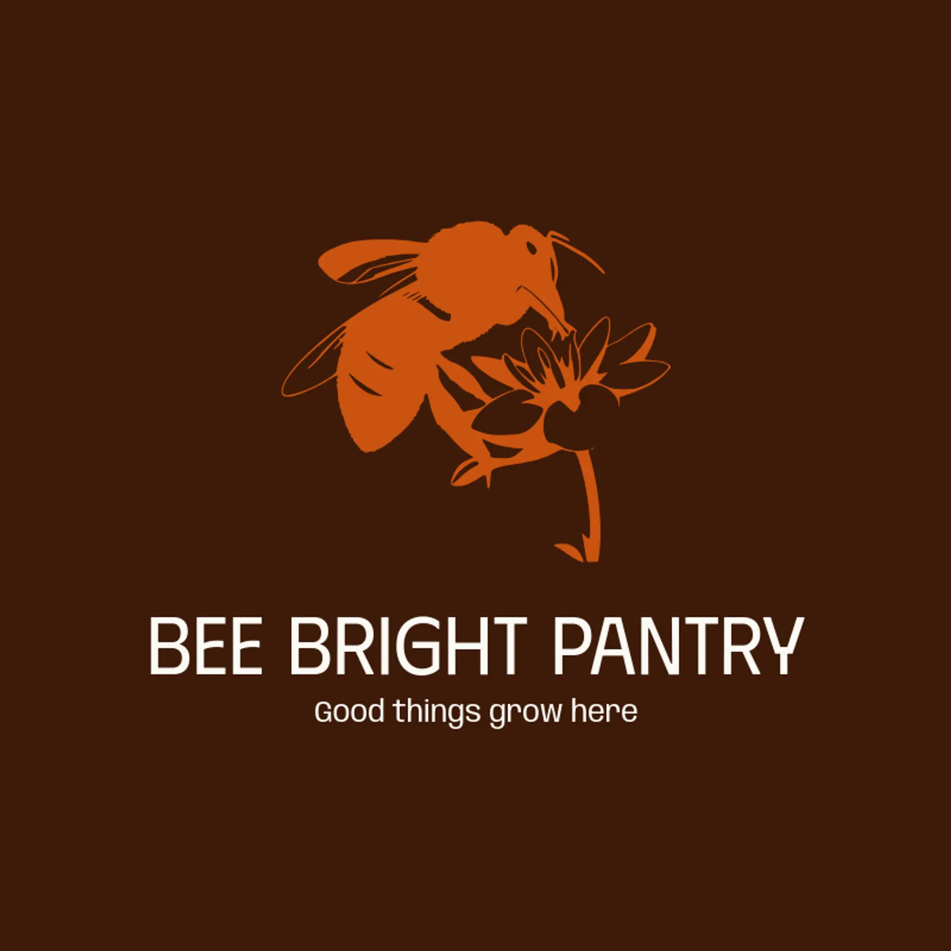 Bee Bright Pantry logo for nectar