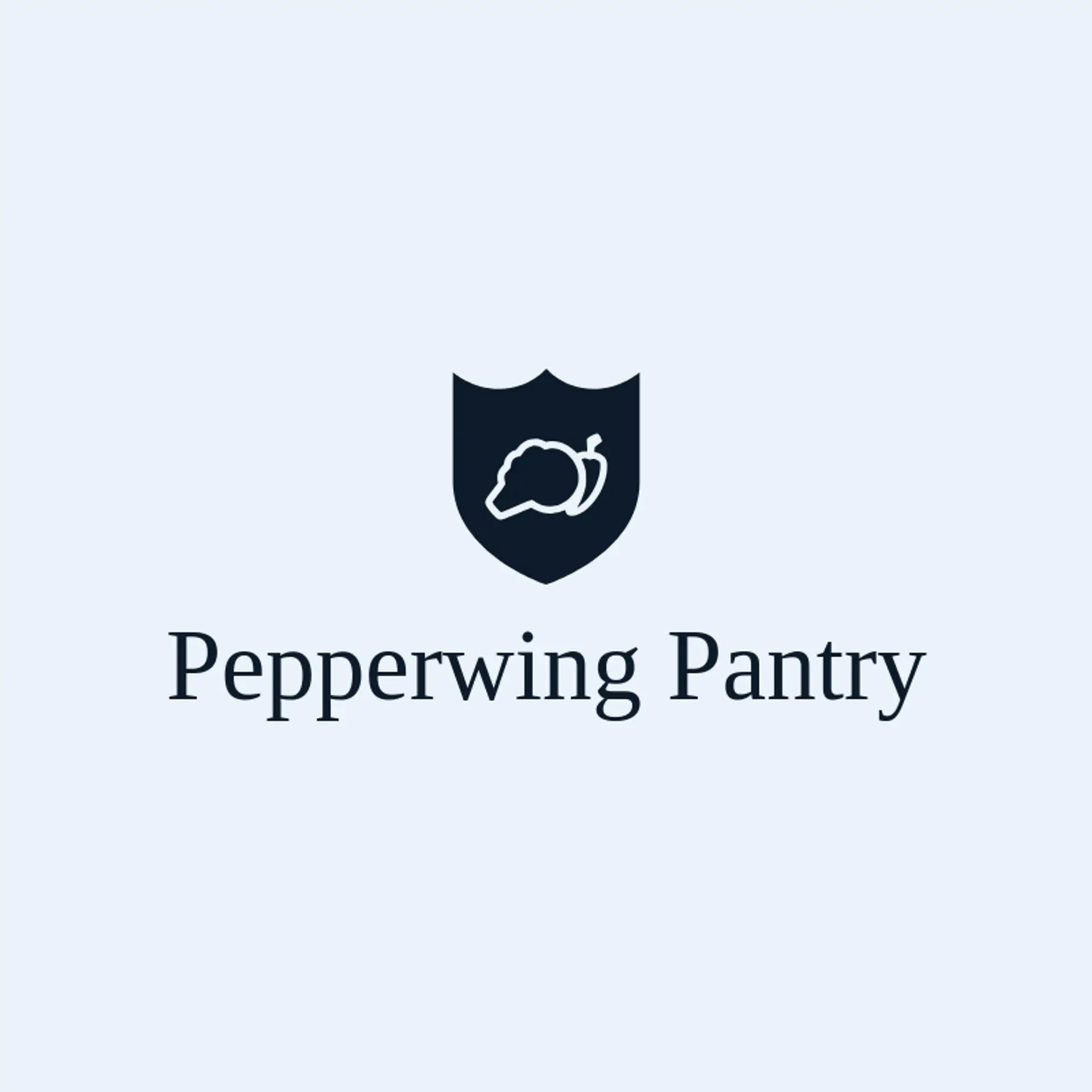 Pepperwing Pantry logo for fried chicken