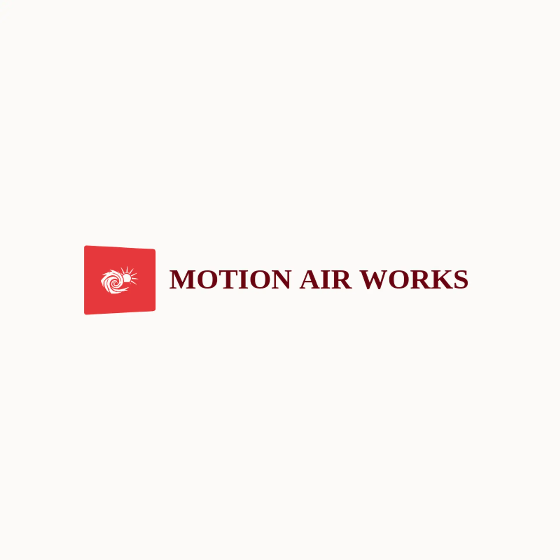 Motion Air Works logo for motion