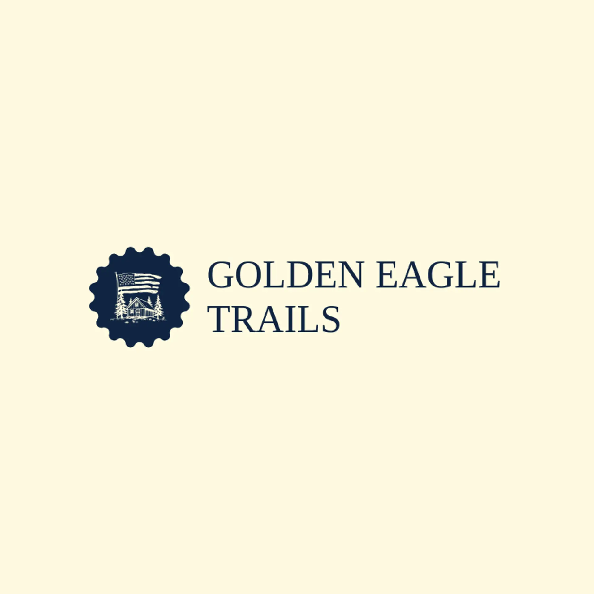 Golden Eagle Trails logo for national park