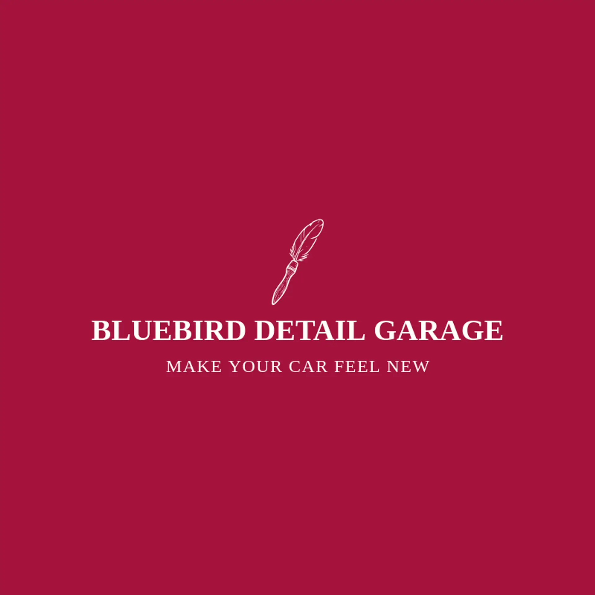 Bluebird Detail Garage logo for detail
