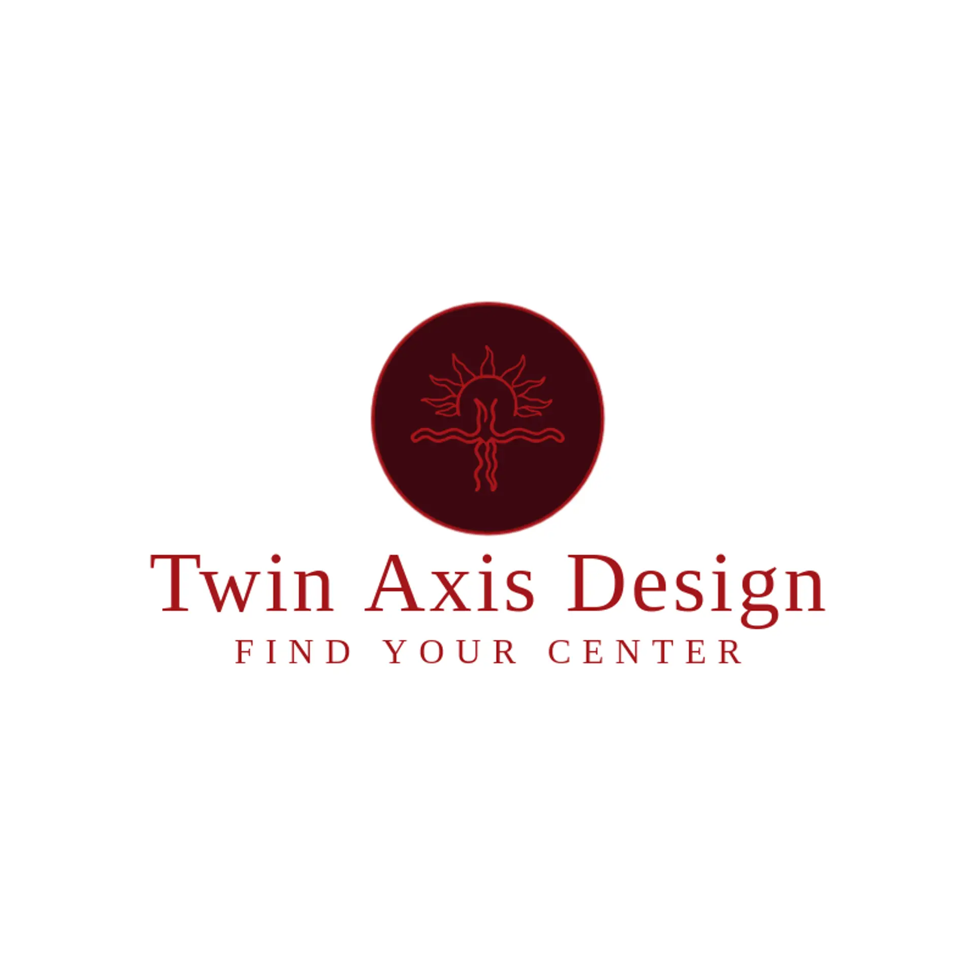Twin Axis Design logo for symmetry