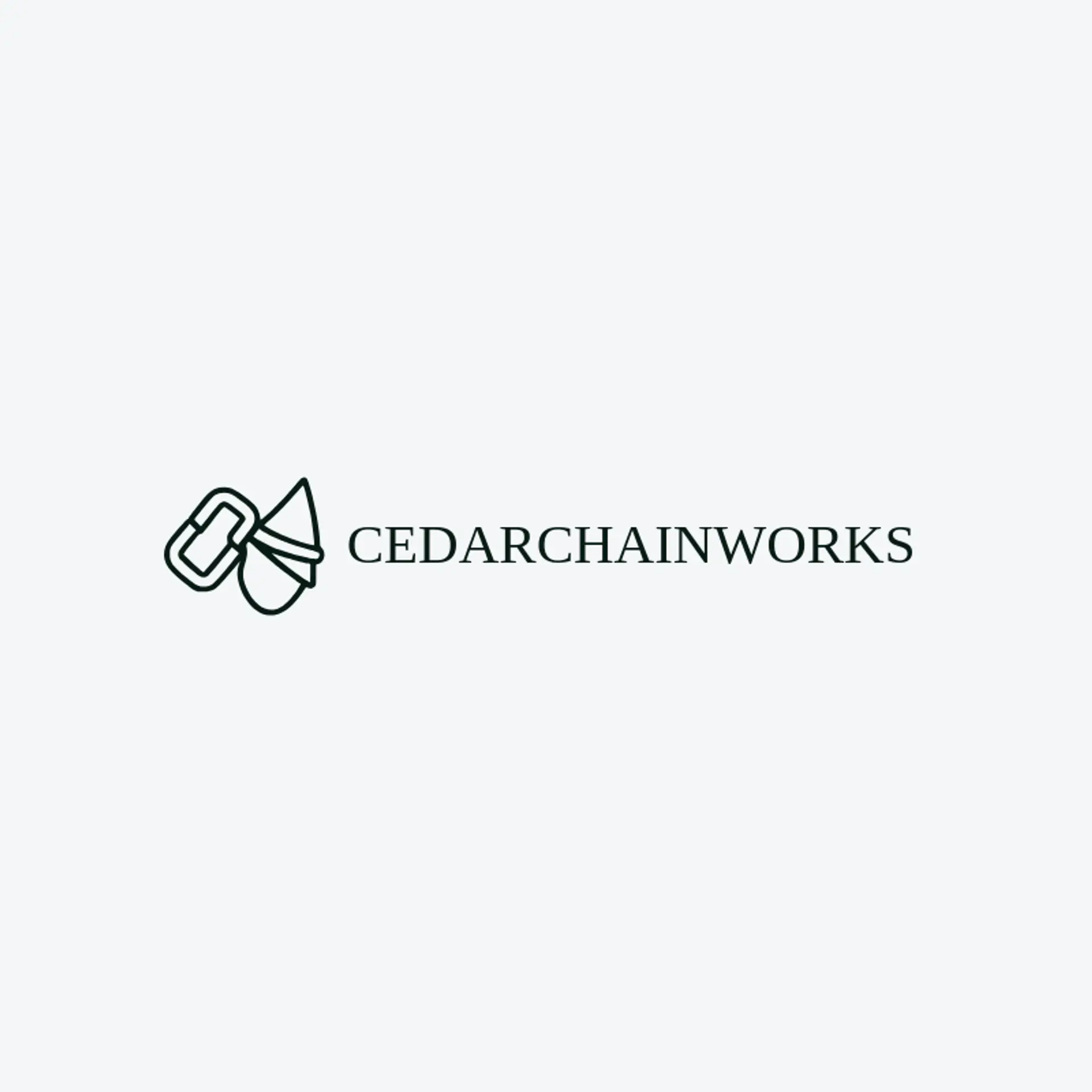 Cedar Chain Works logo for chain
