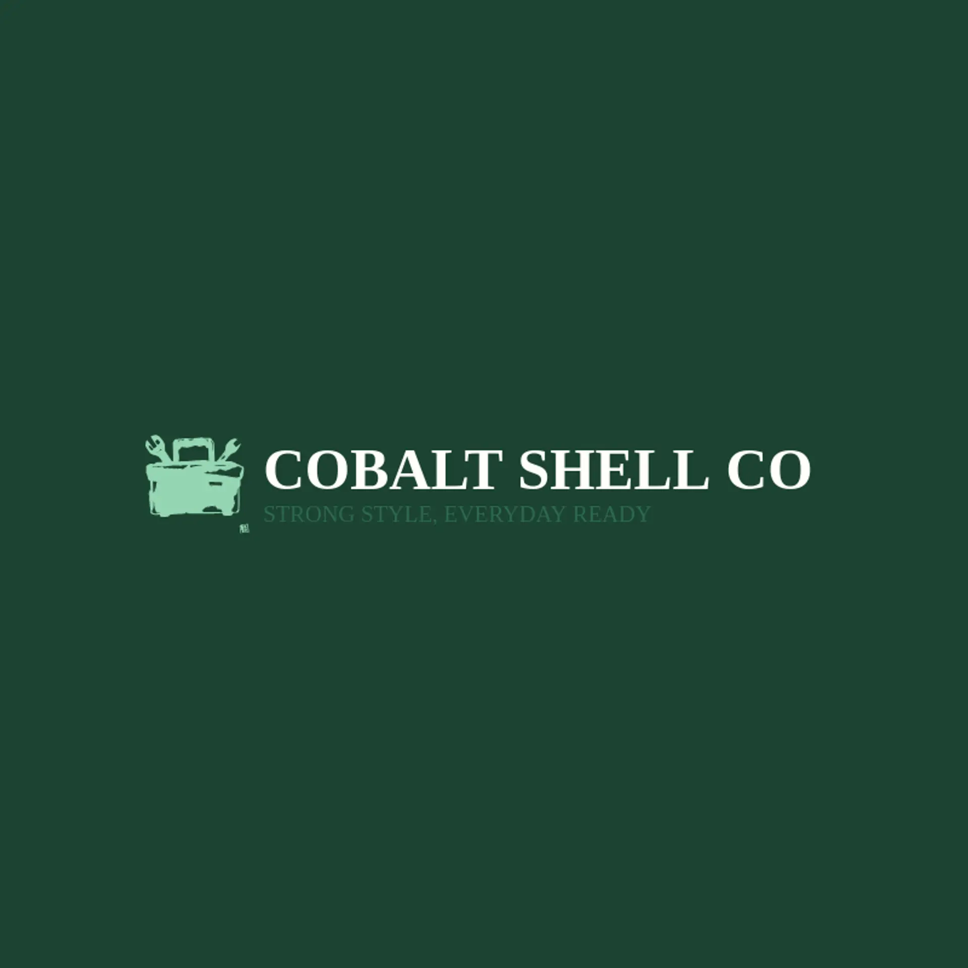 Cobalt Shell Co logo for case