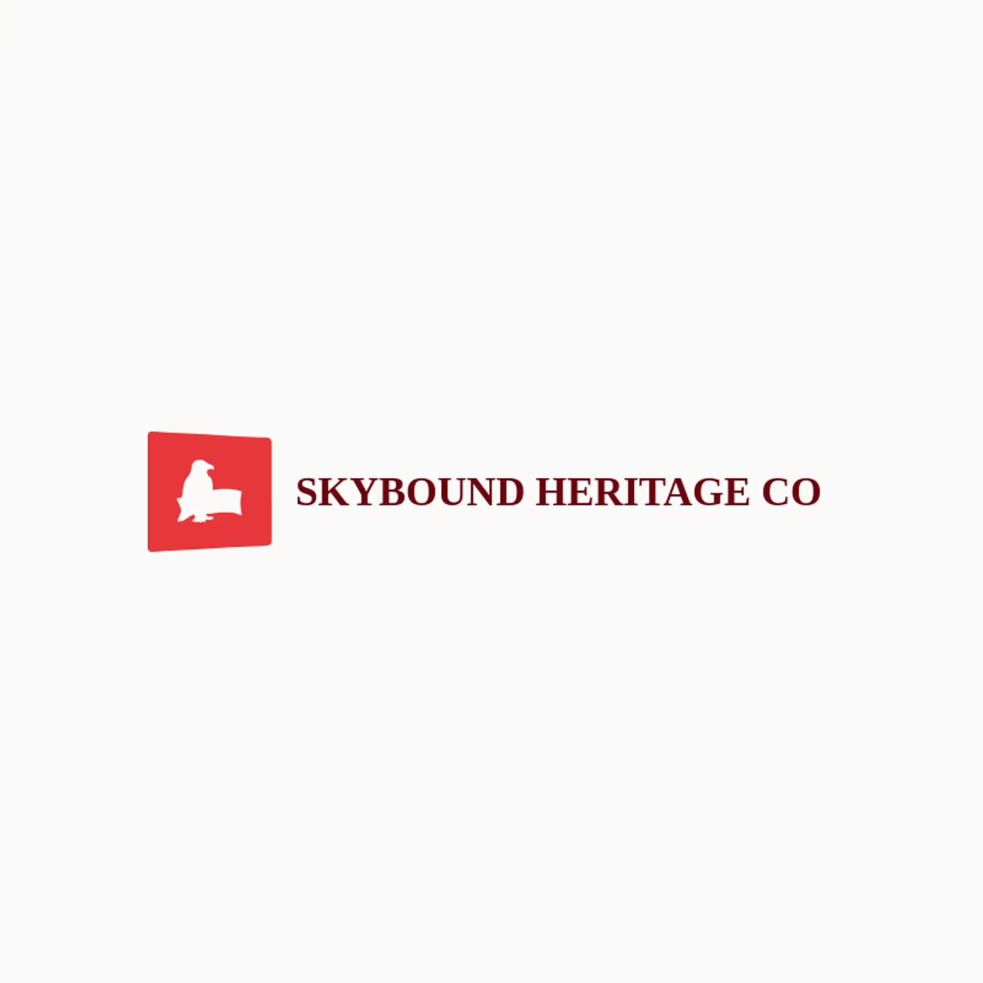 Skybound Heritage Co logo for bald eagle